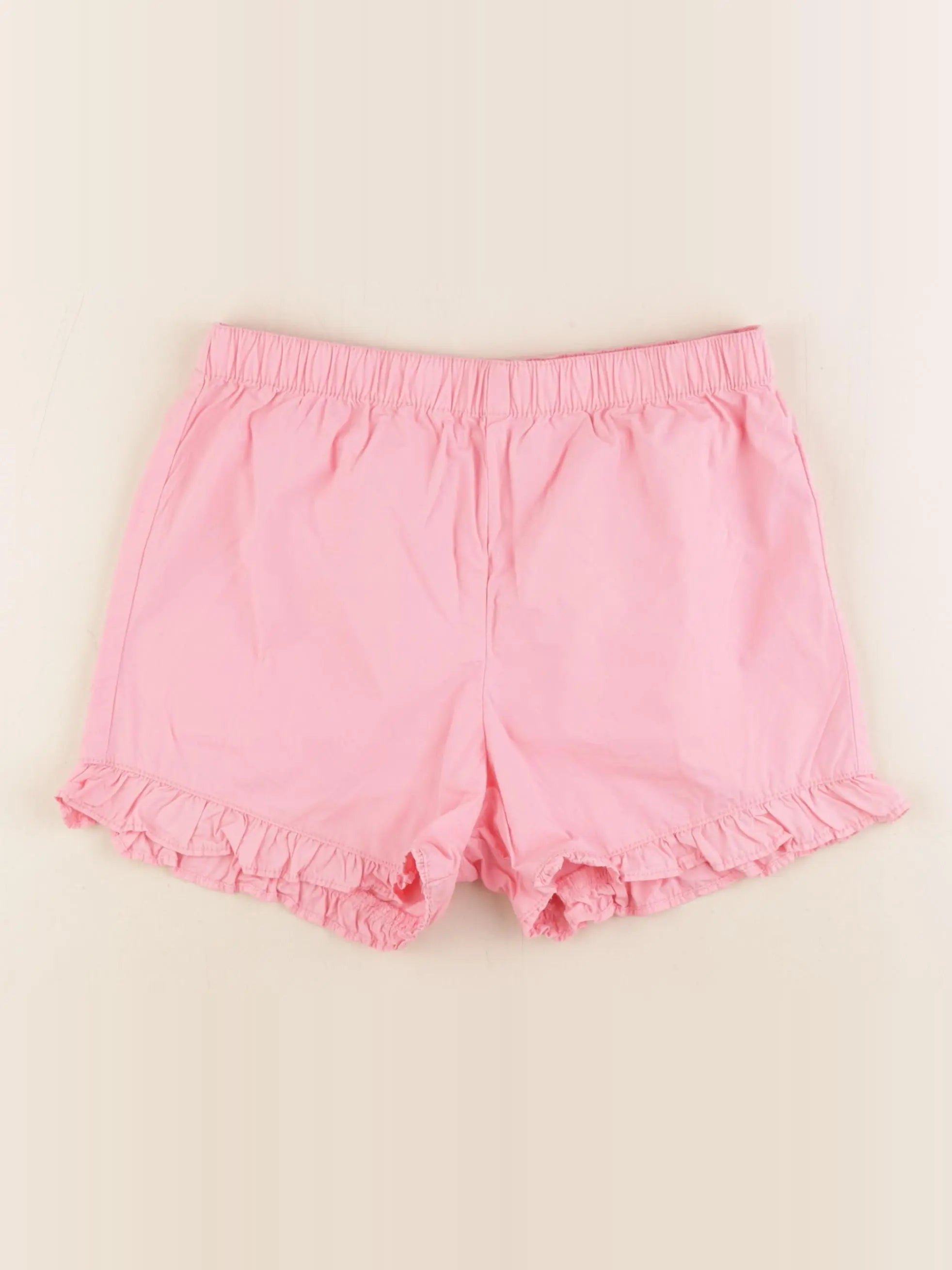Vertbaudet - short rose fluo - 12 ans