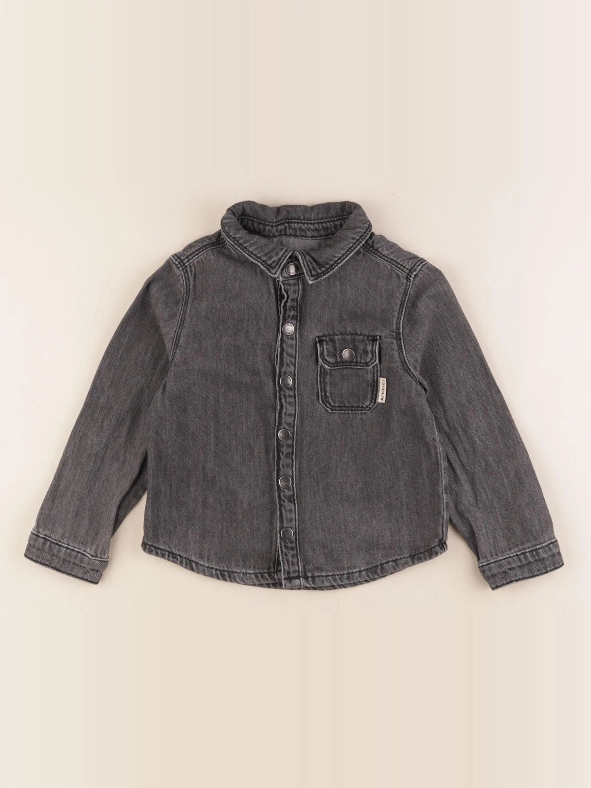 Vertbaudet - chemise noir - 3 ans