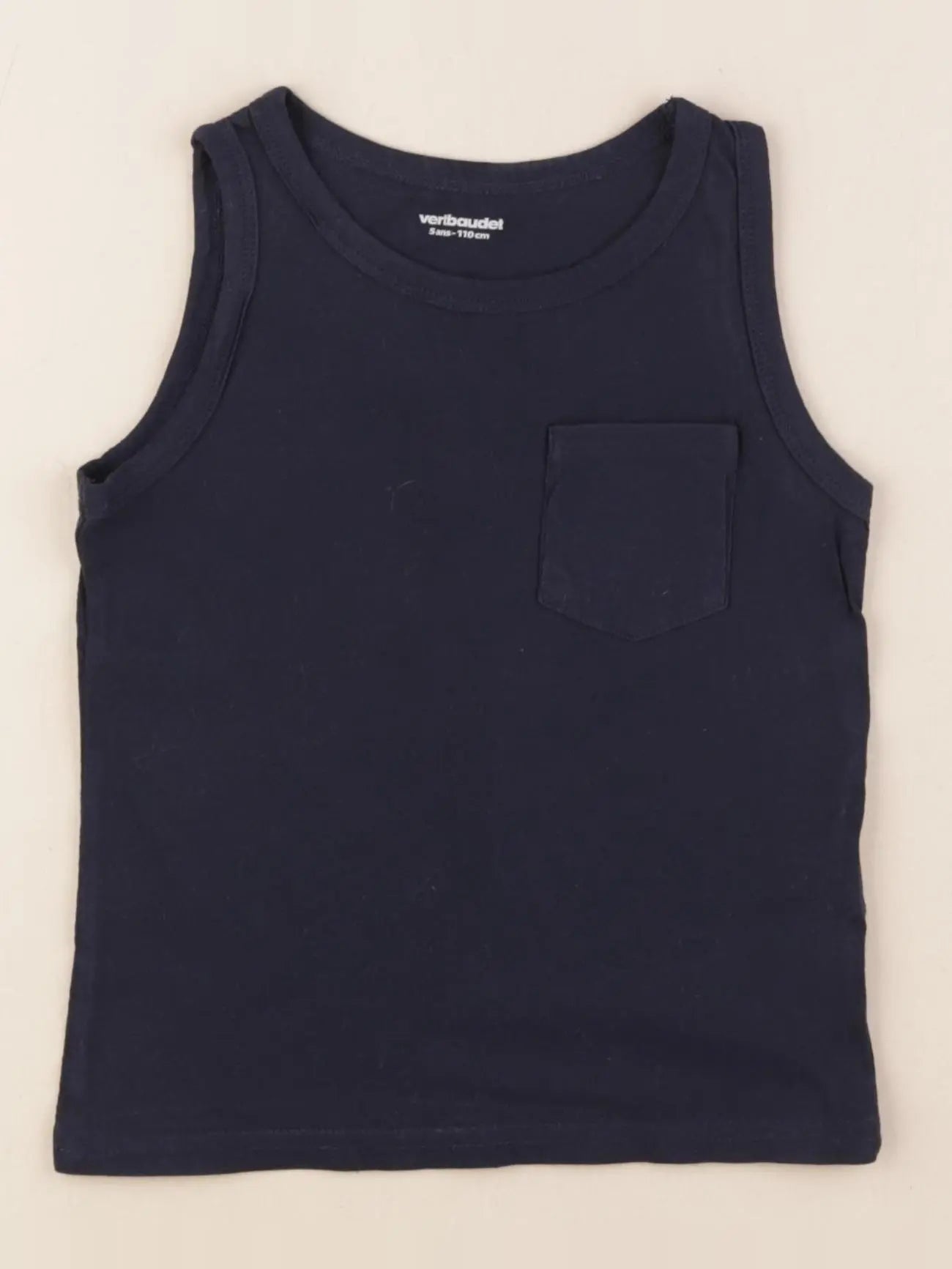 Vertbaudet - débardeur bleu - 5 ans