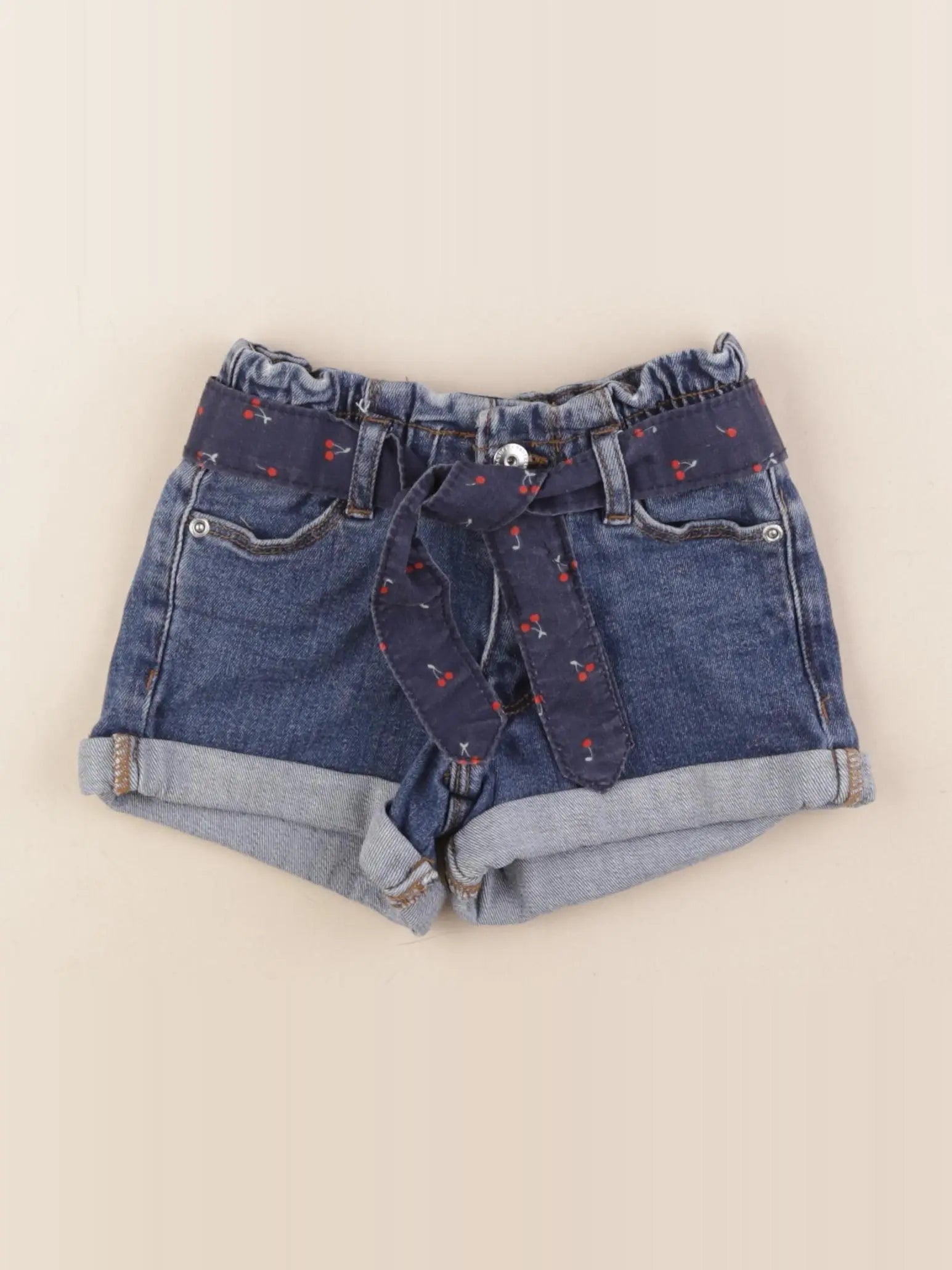 Vertbaudet - short bleu - 2 ans