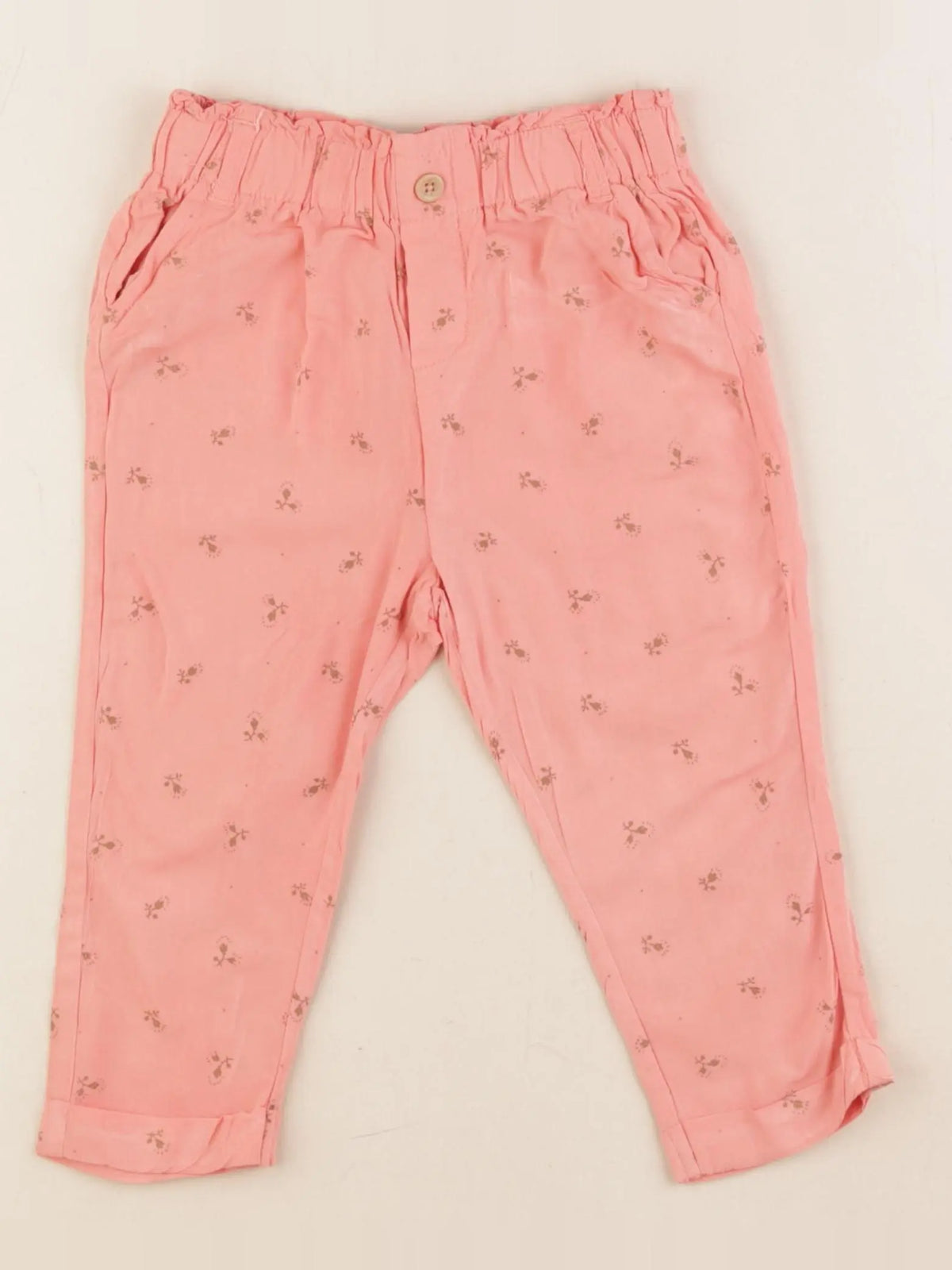 Vertbaudet - pantalon rose - 24 mois