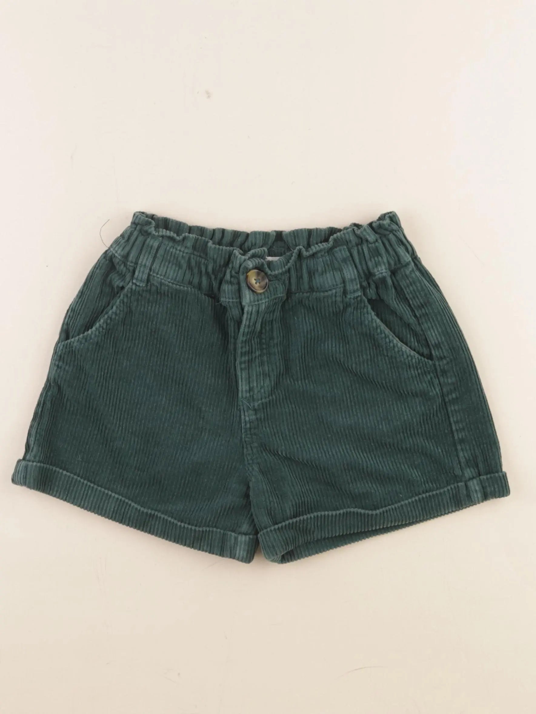 Vertbaudet - short vert - 4 ans