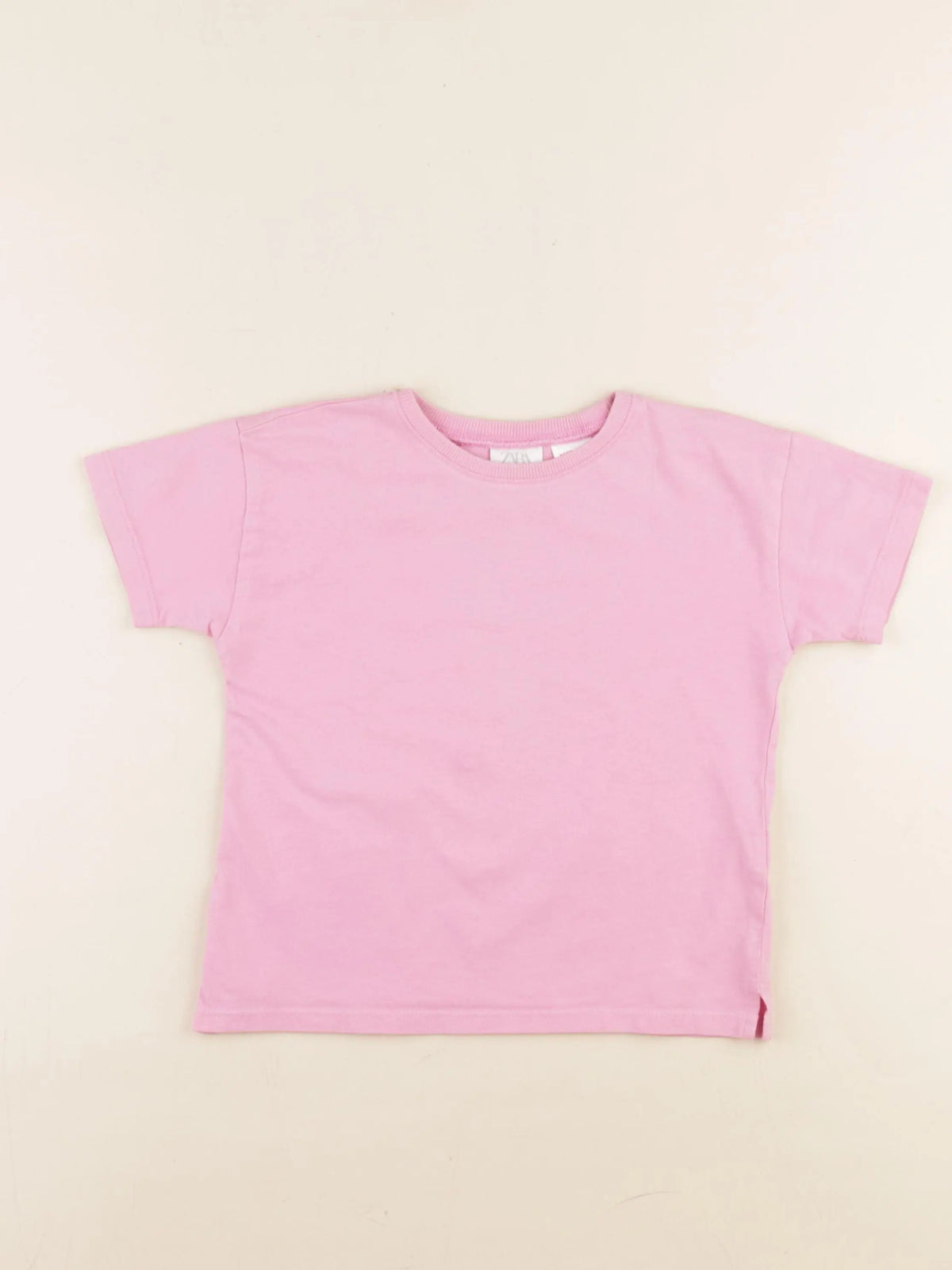 Zara - tee-shirt rose - 2/3 ans