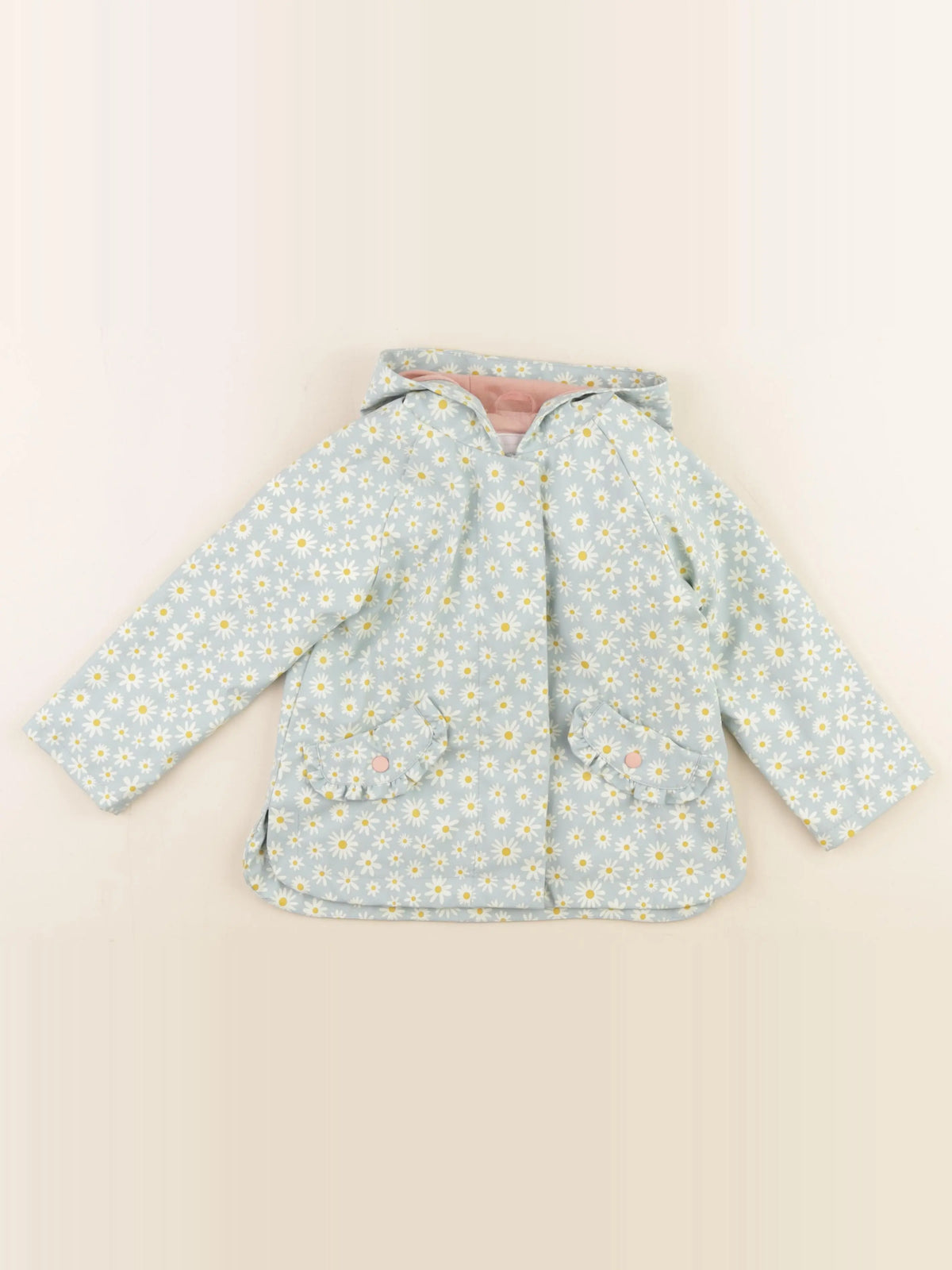 Vertbaudet - imperméable bleu - 3 ans
