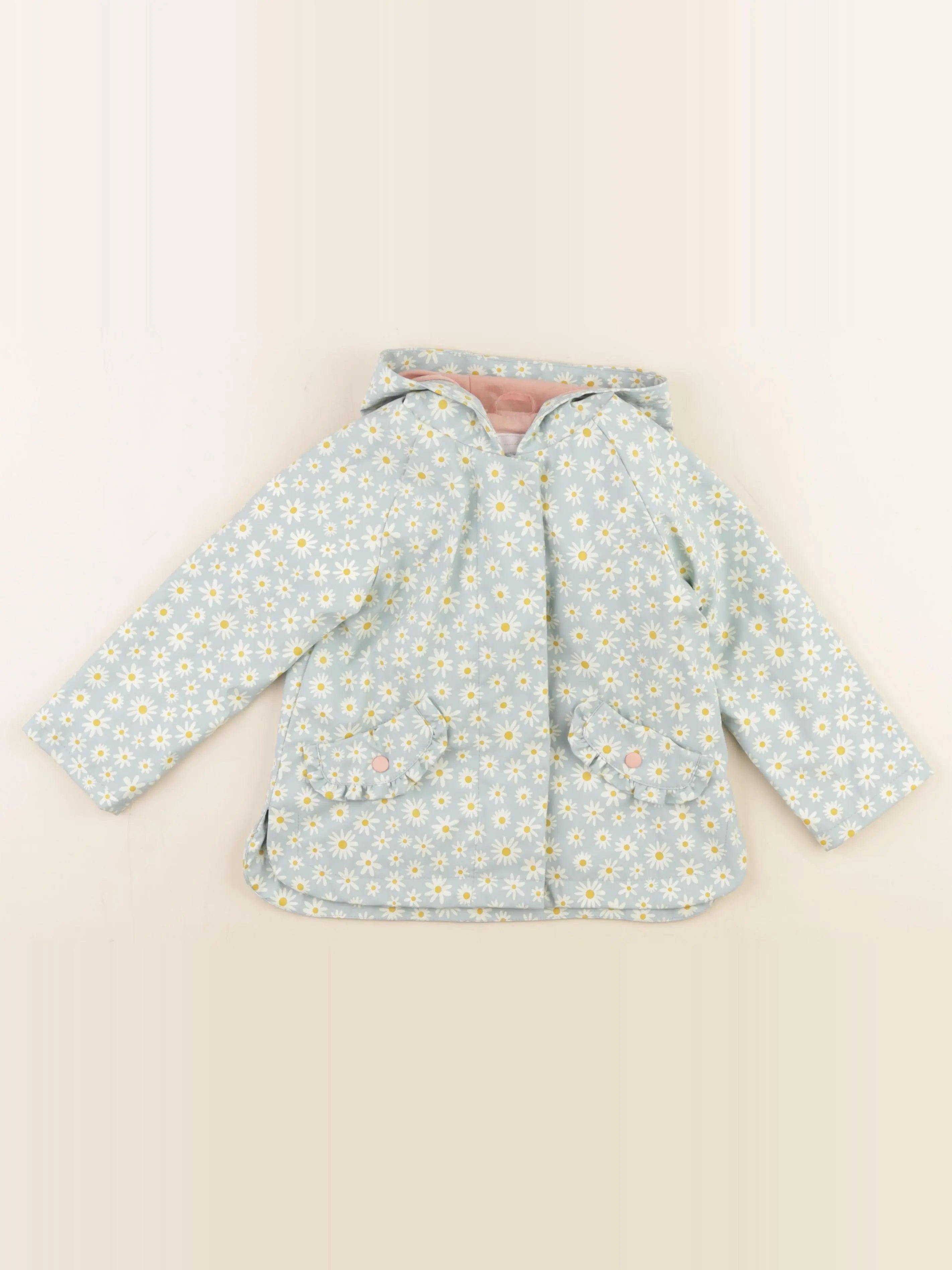 Vertbaudet - imperméable bleu - 3 ans