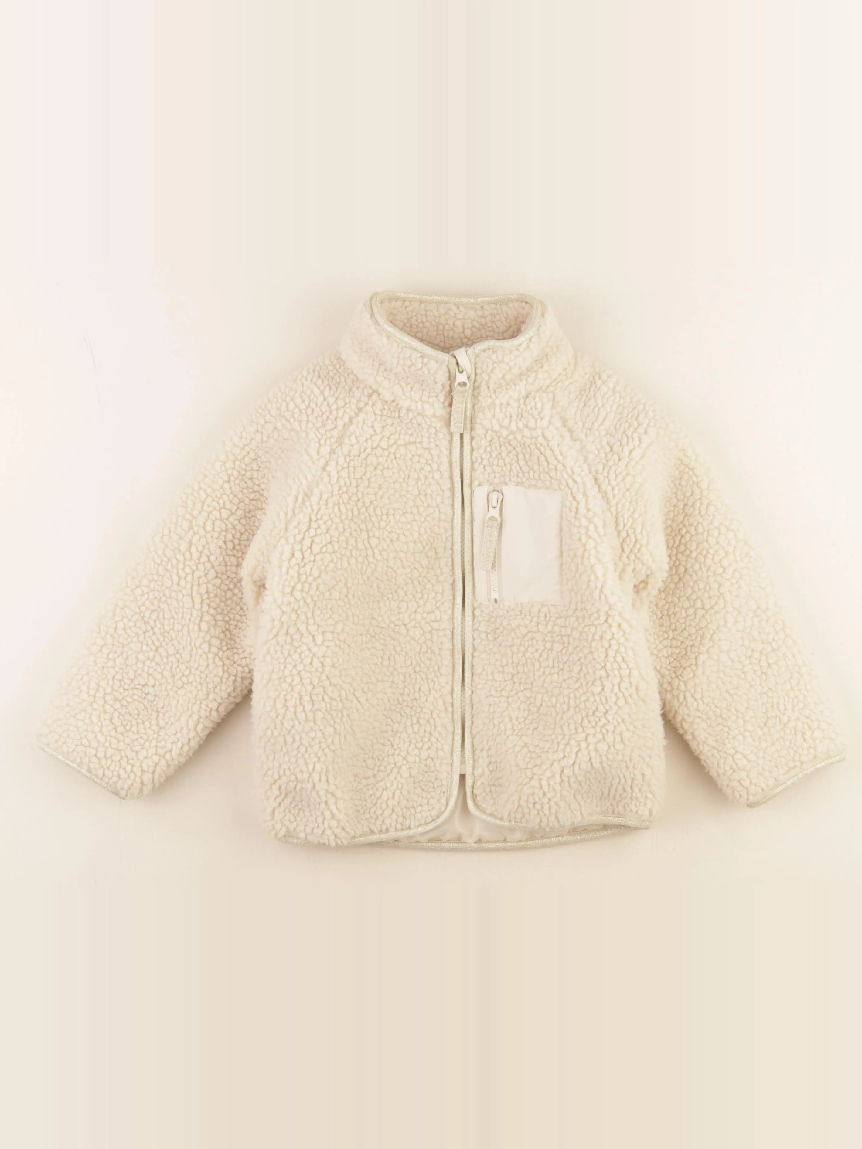 Vertbaudet - veste beige - 4 ans