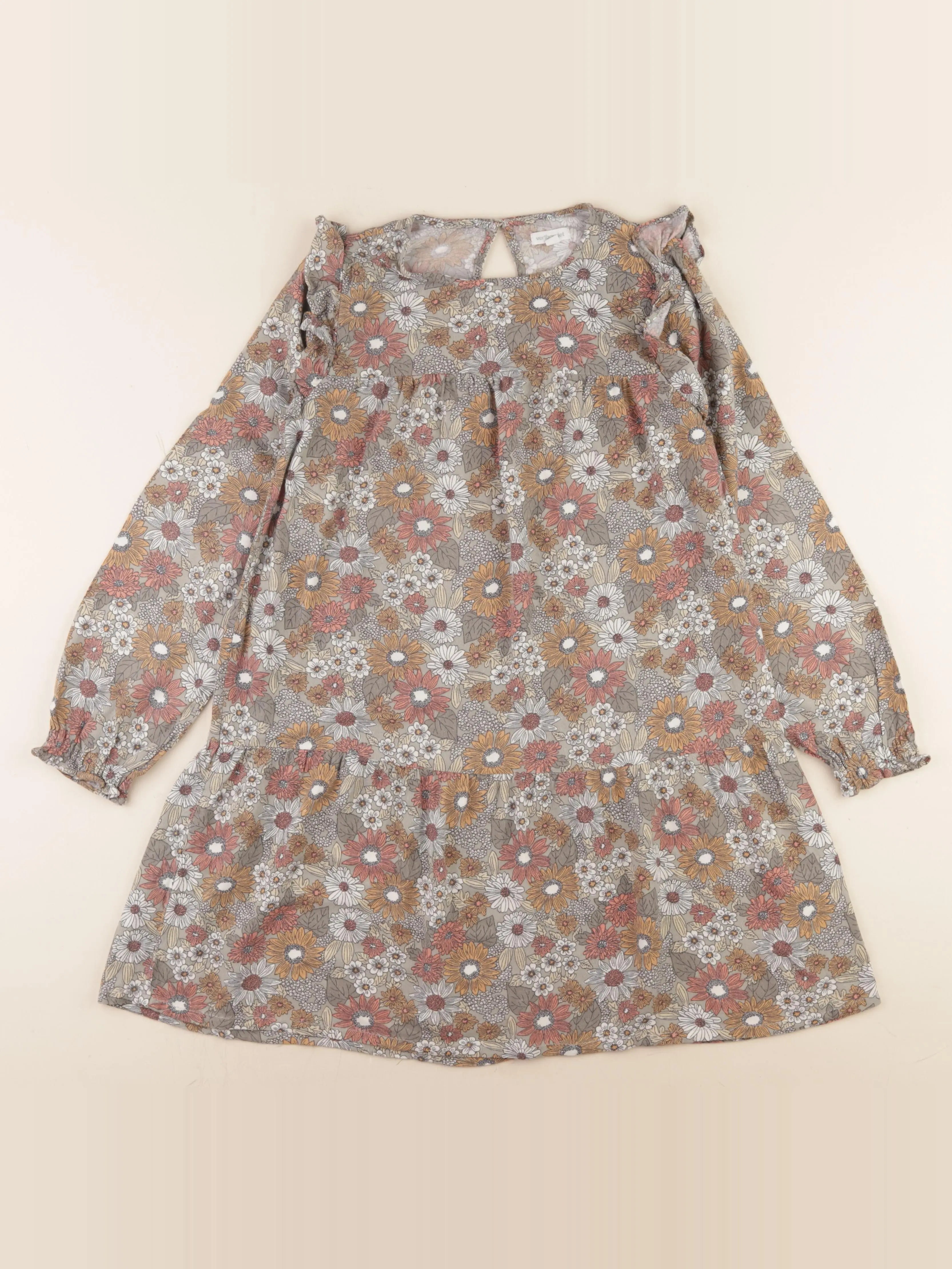 Vertbaudet - robe vert - 10 ans