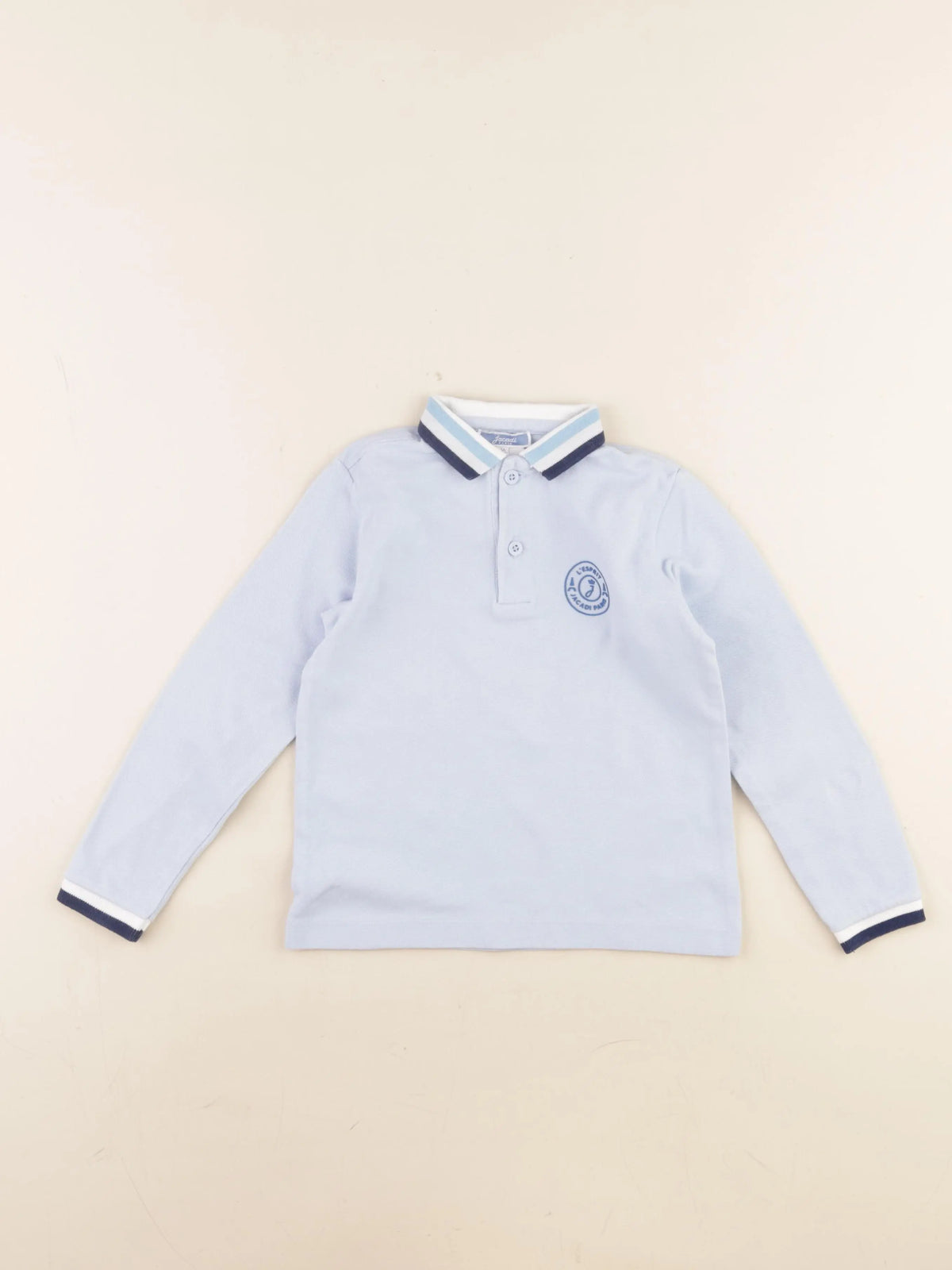 Jacadi - polo bleu - 3 ans