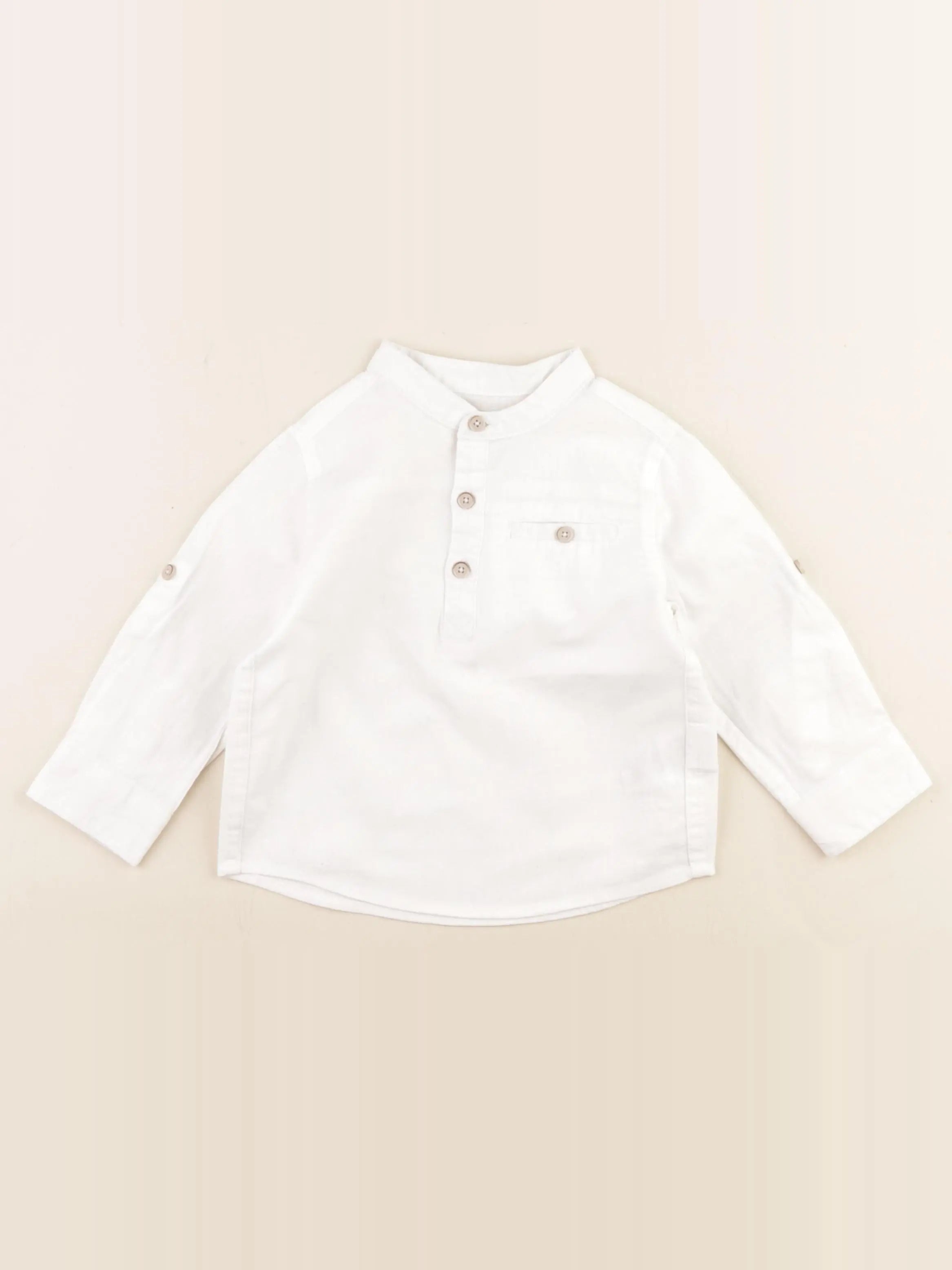 Vertbaudet - chemise blanc - 2 ans