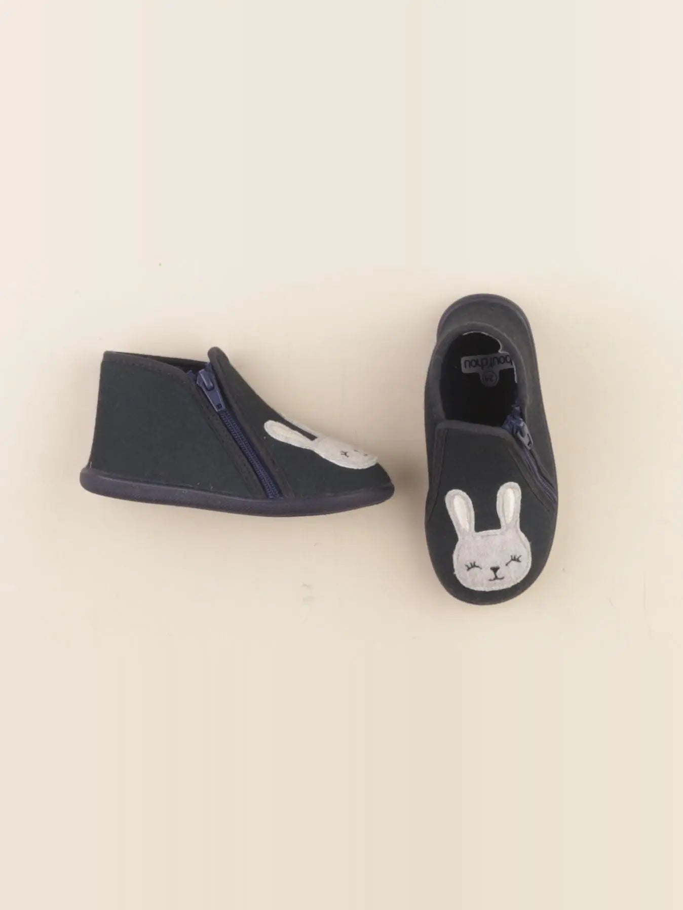 Boutchou - chaussons bleu - pointure 24