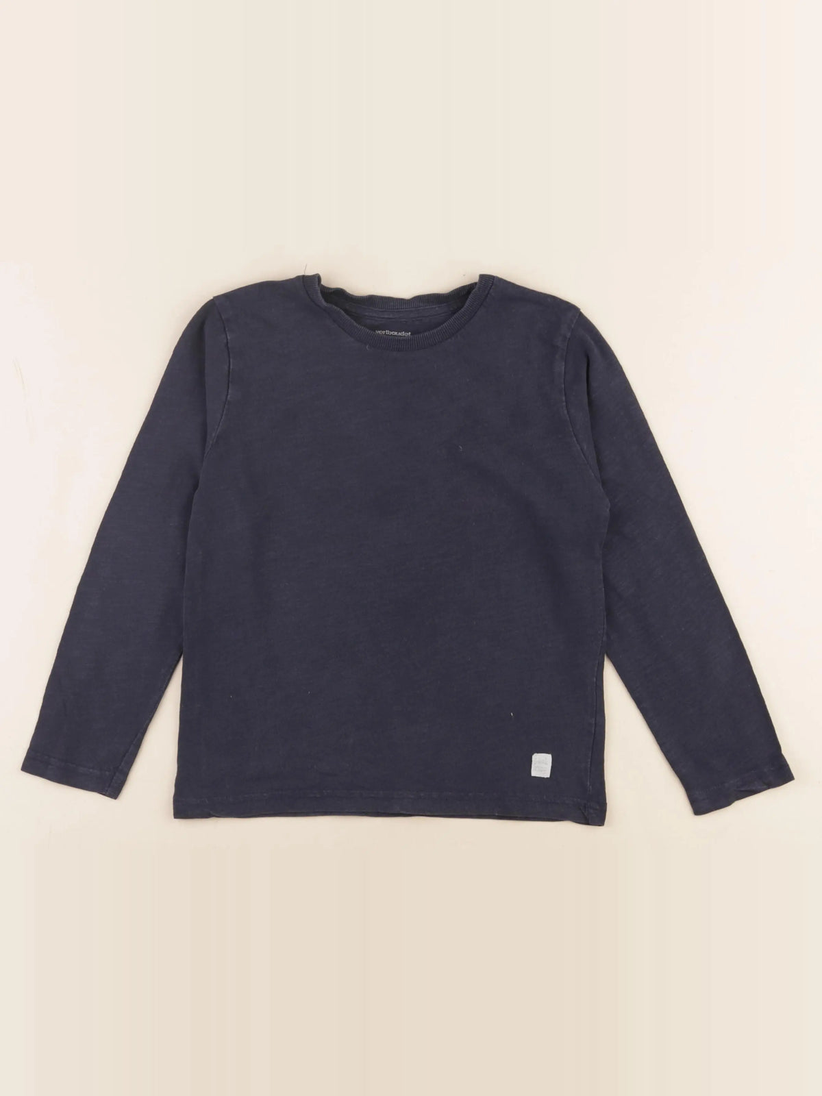 Vertbaudet - tee-shirt bleu - 8 ans