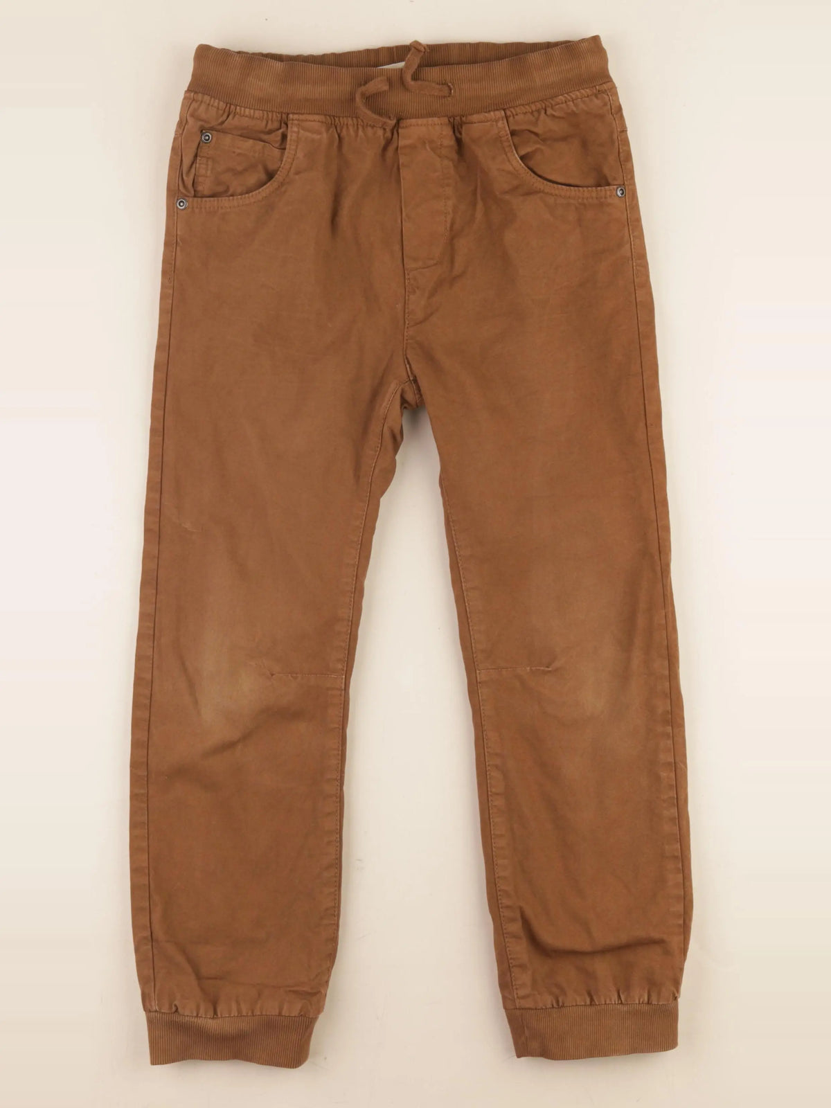 Vertbaudet - pantalon marron - 9 ans
