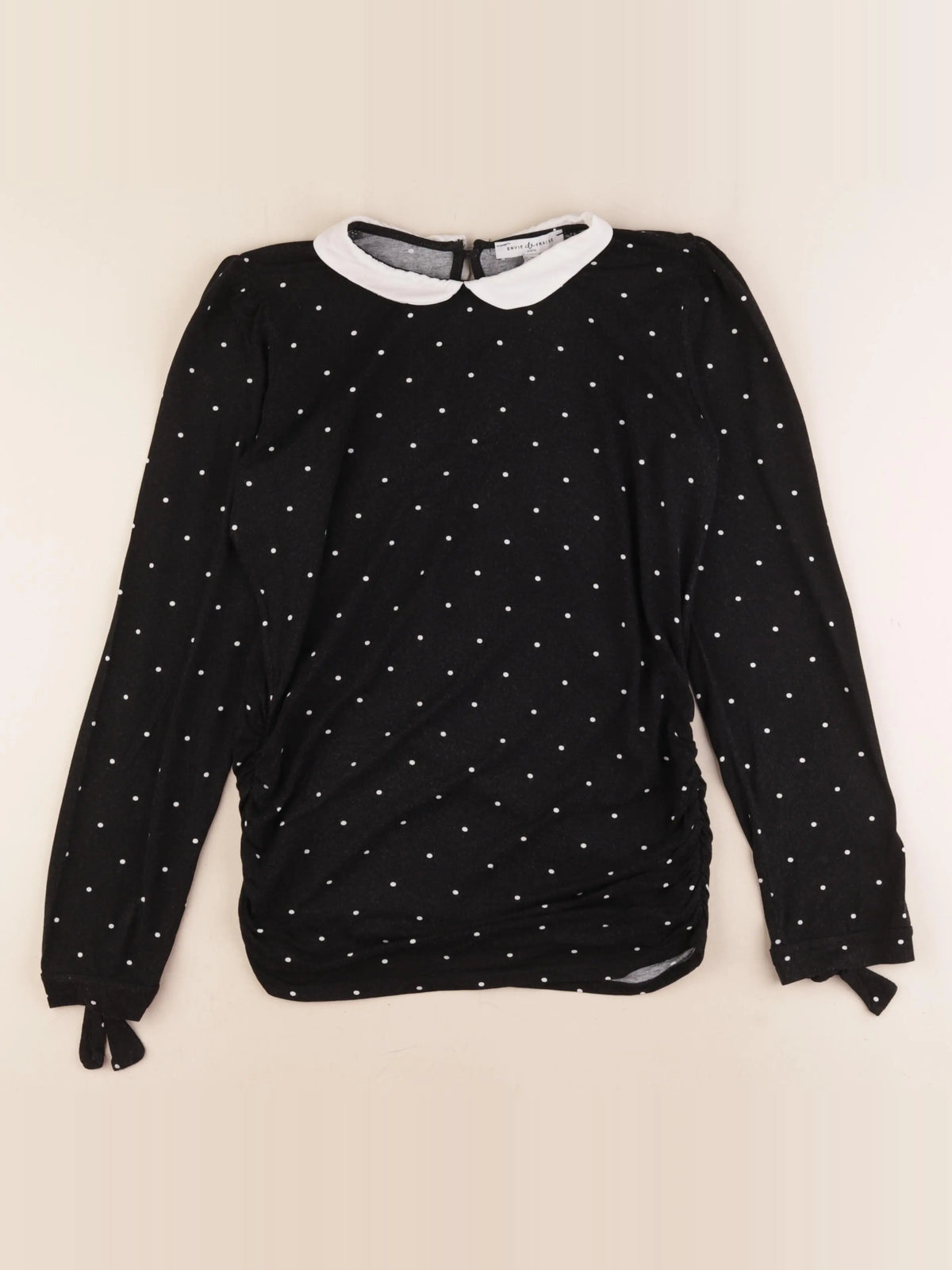 Envie de fraise - blouse grossesse noir - 38 à 40