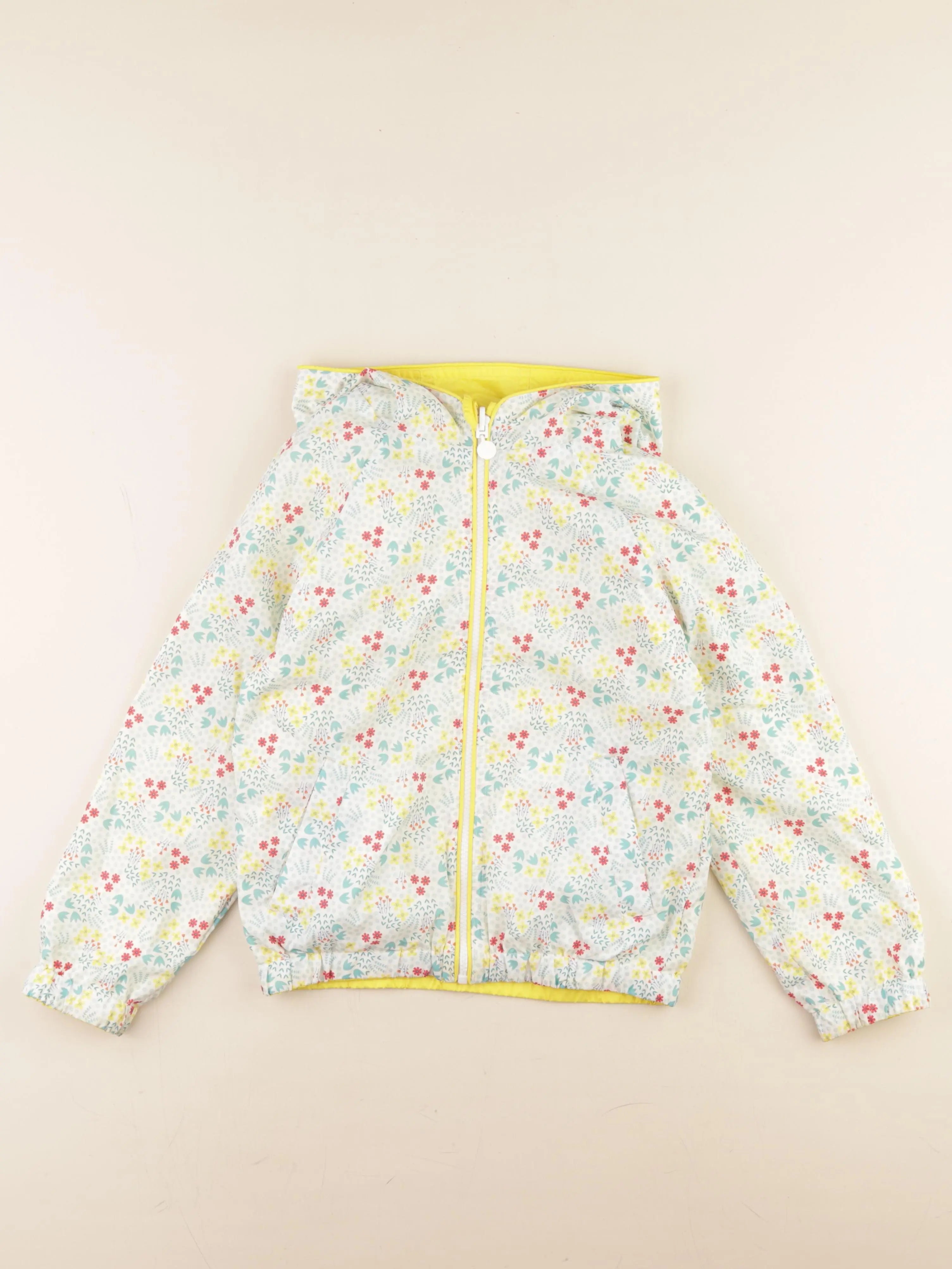 Okaidi - coupe-vent réversible multicolore - 8 ans