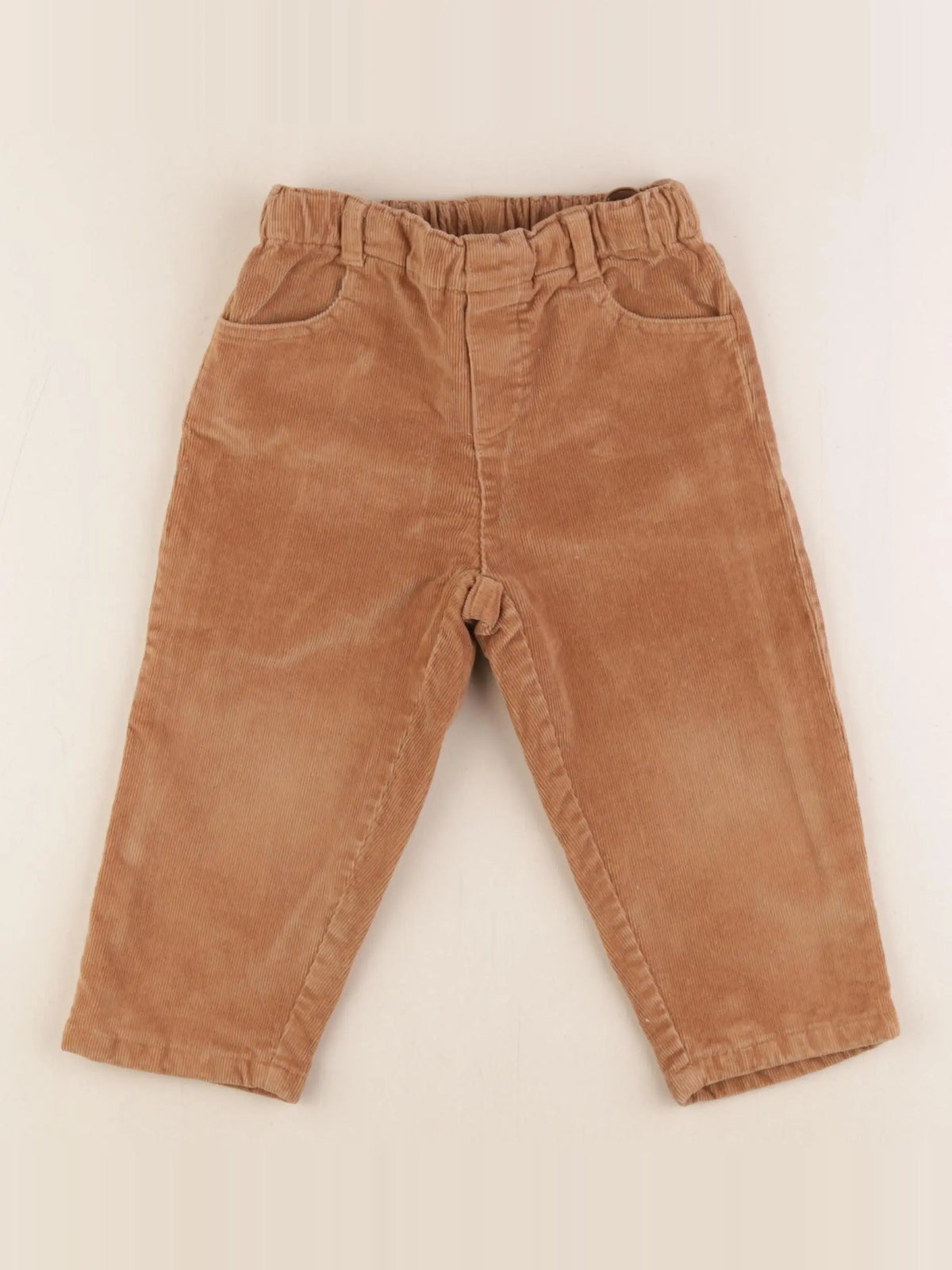 Jacadi - pantalon doublé marron - 36 mois
