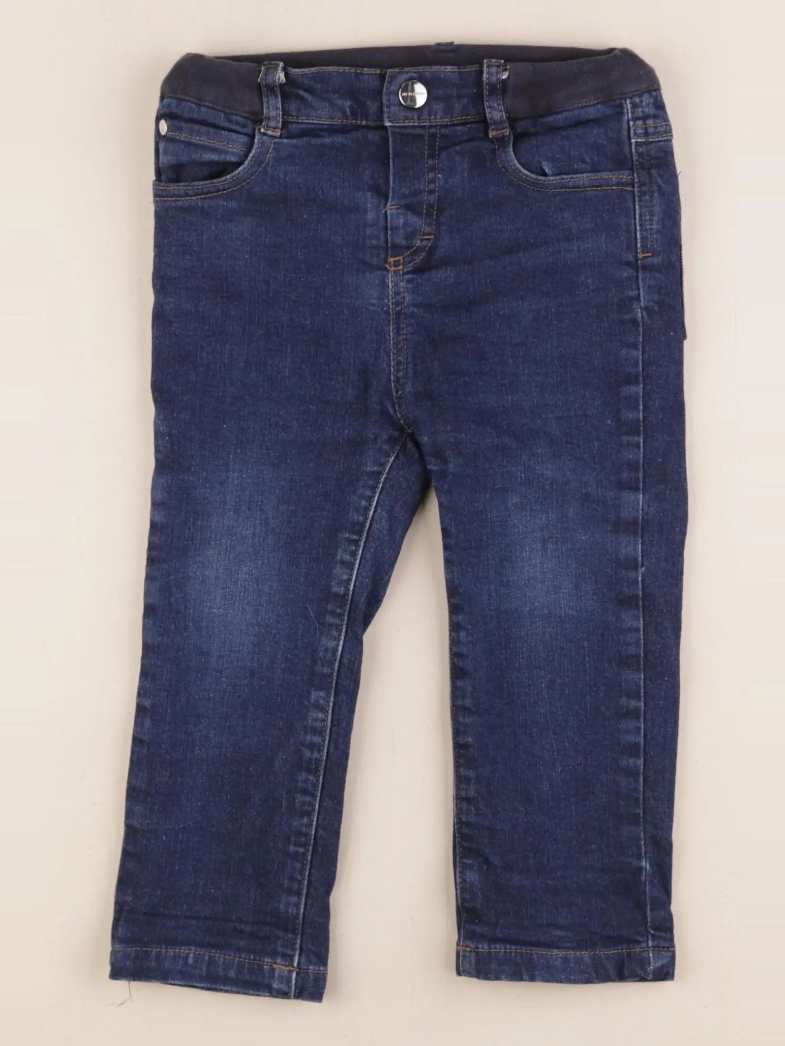 Jacadi - jean doublé bleu - 36 mois