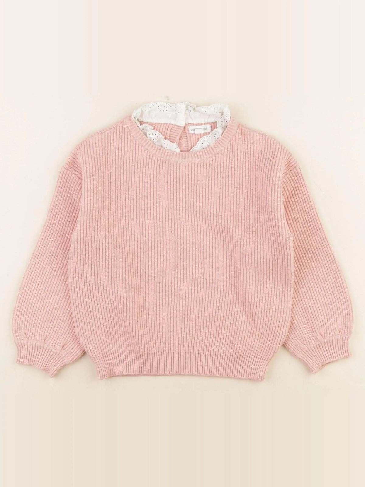 Vertbaudet - pull rose - 5 ans