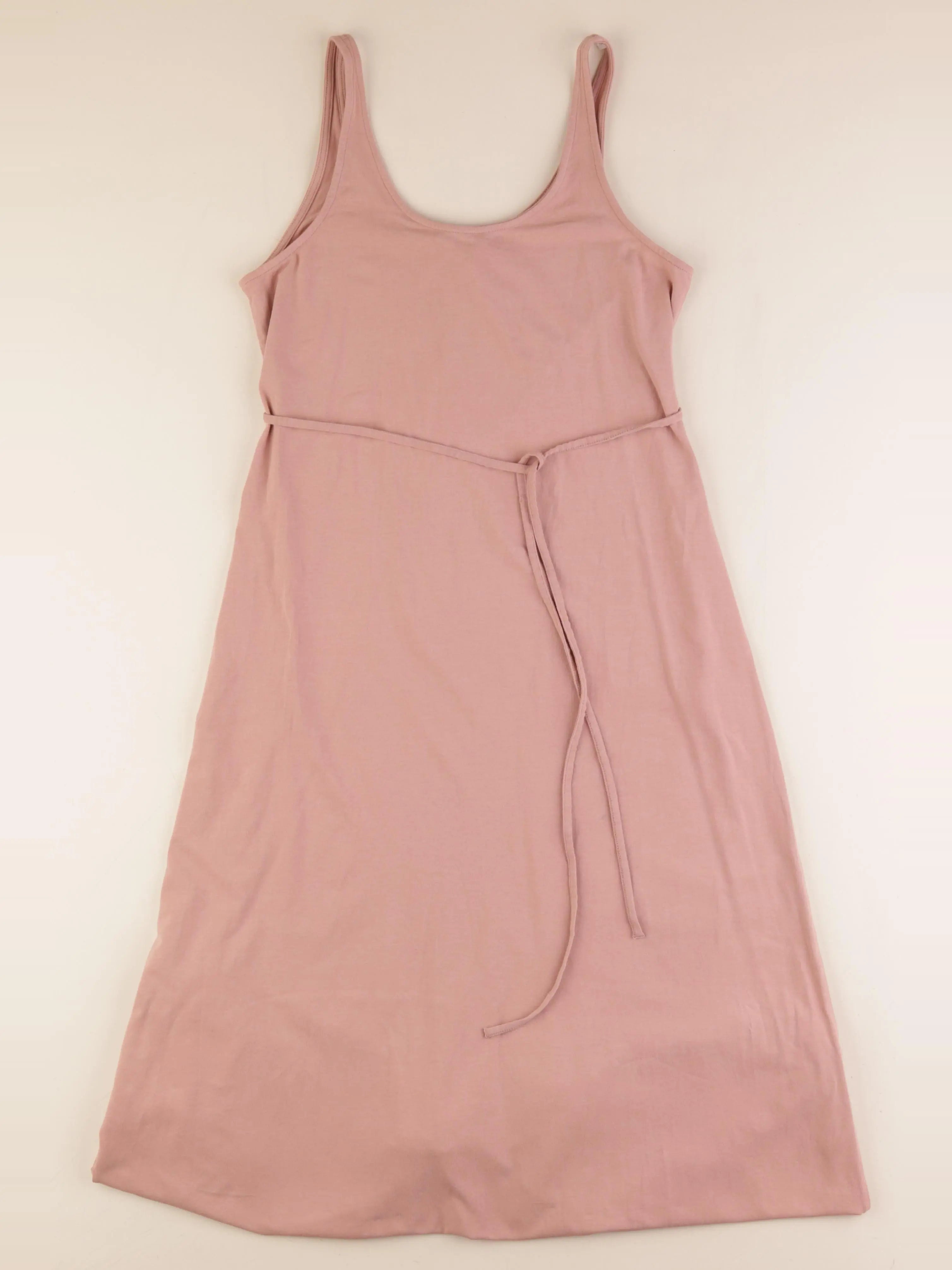 H&M - robe grossesse rose - s