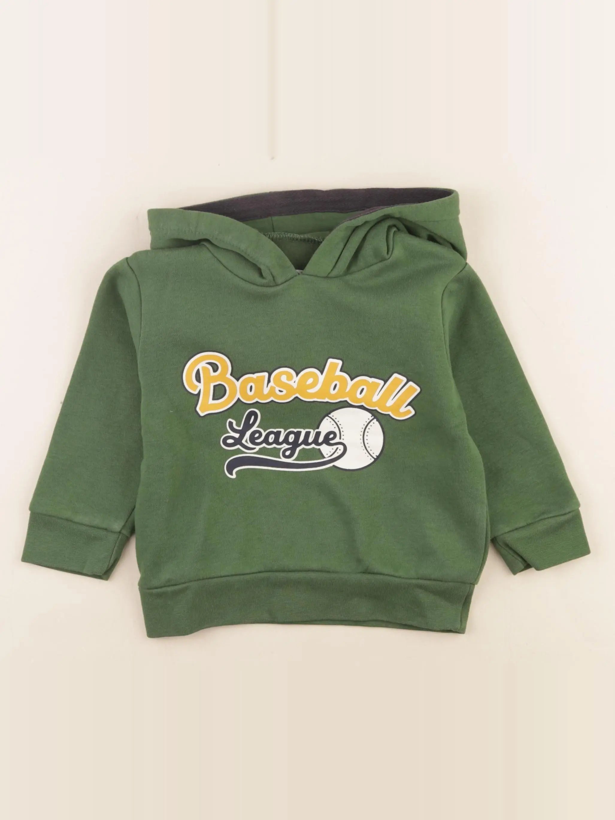 Vertbaudet - sweat vert - 3 ans