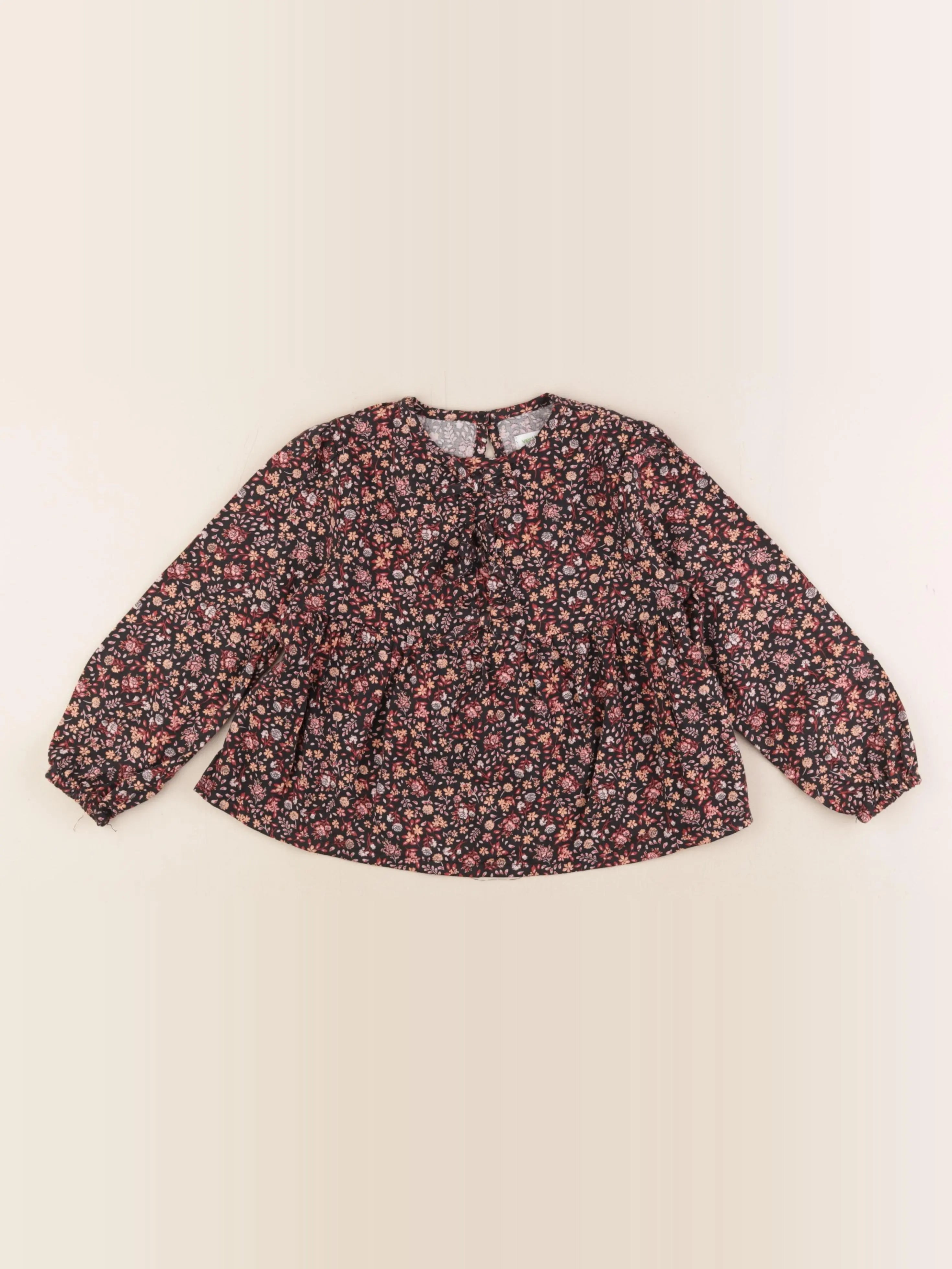 Vertbaudet - blouse noir - 4 ans