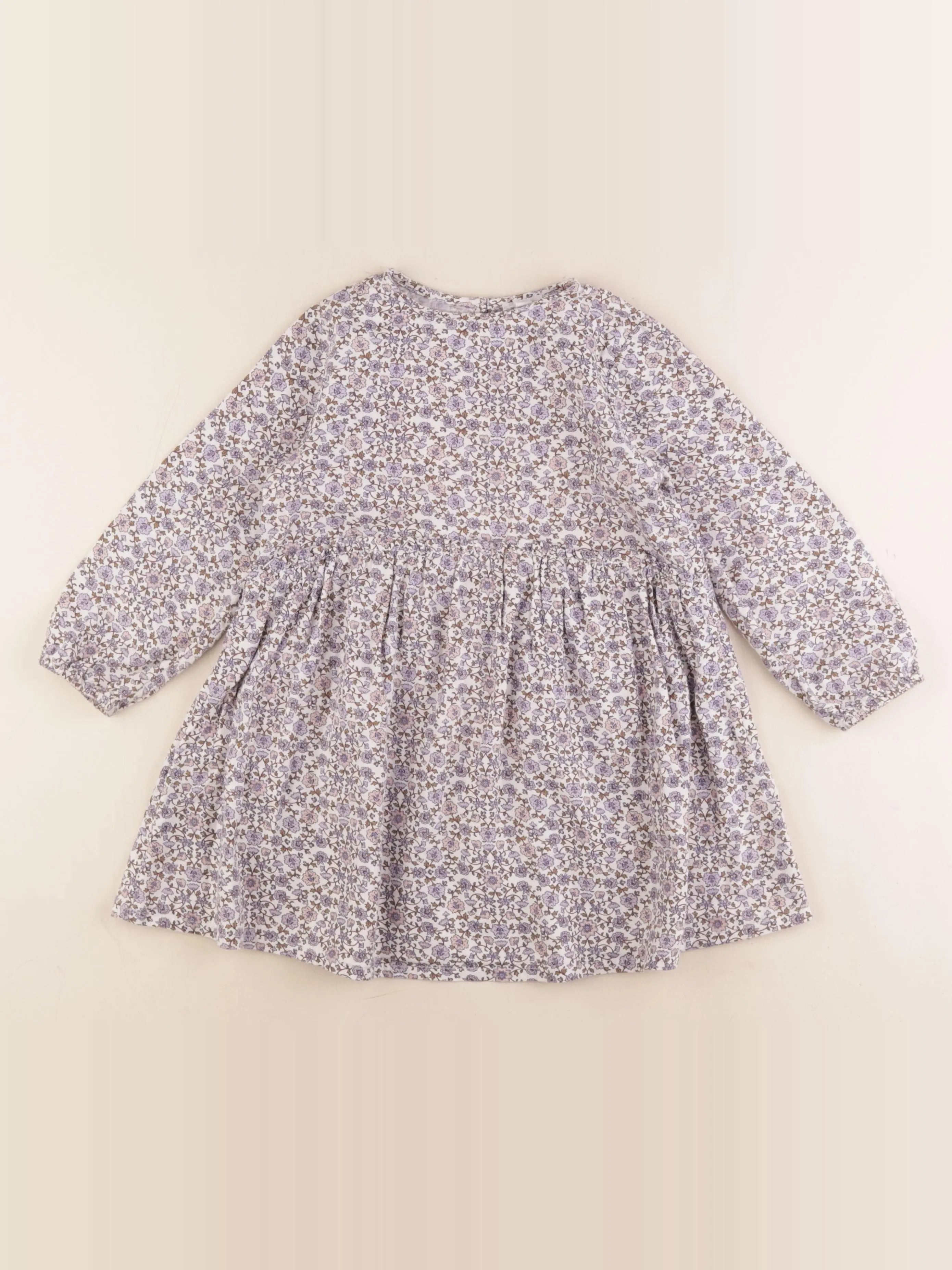 Vertbaudet - robe violet - 4 ans