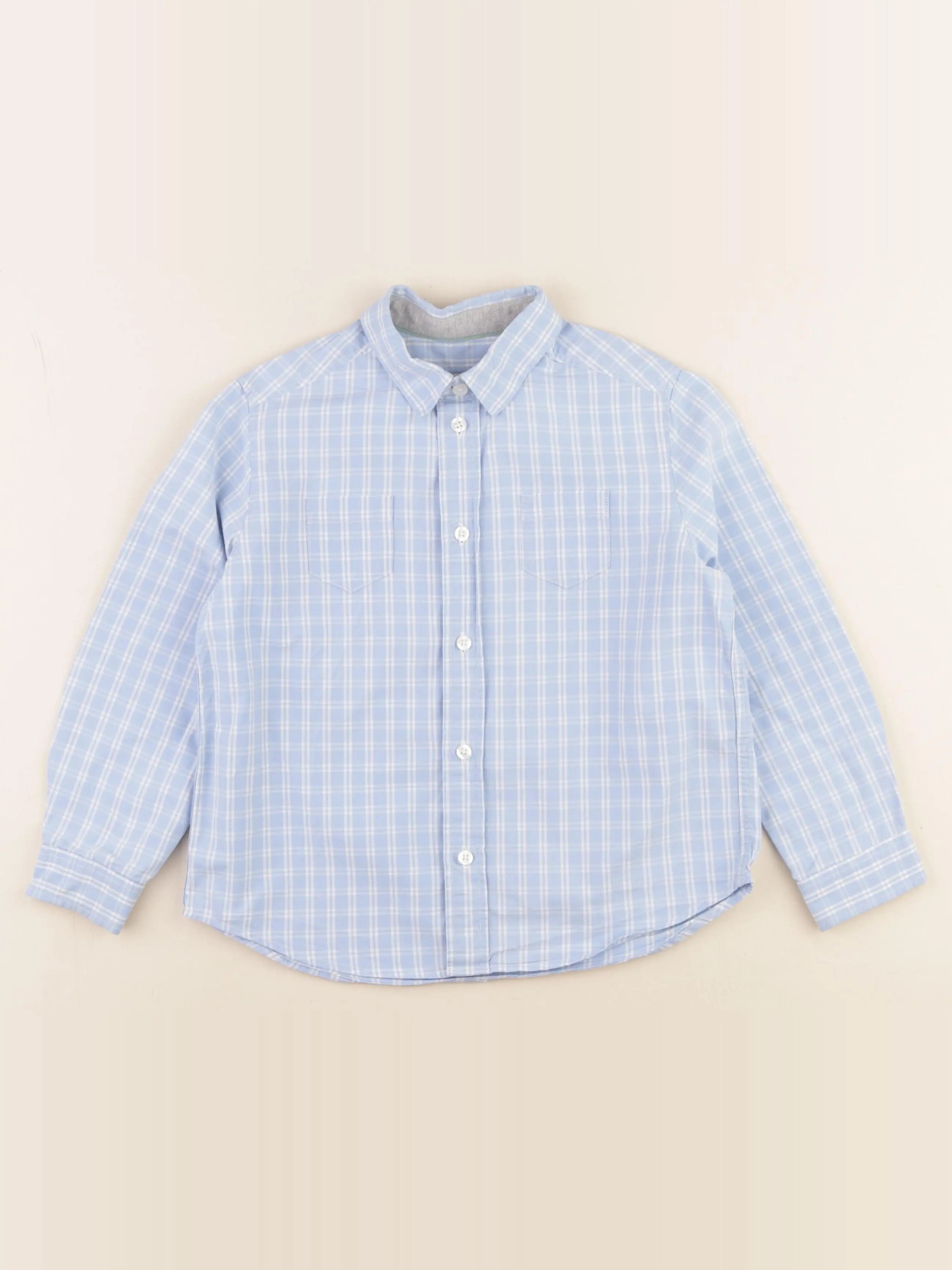 Cyrillus - chemise bleu - 6 ans