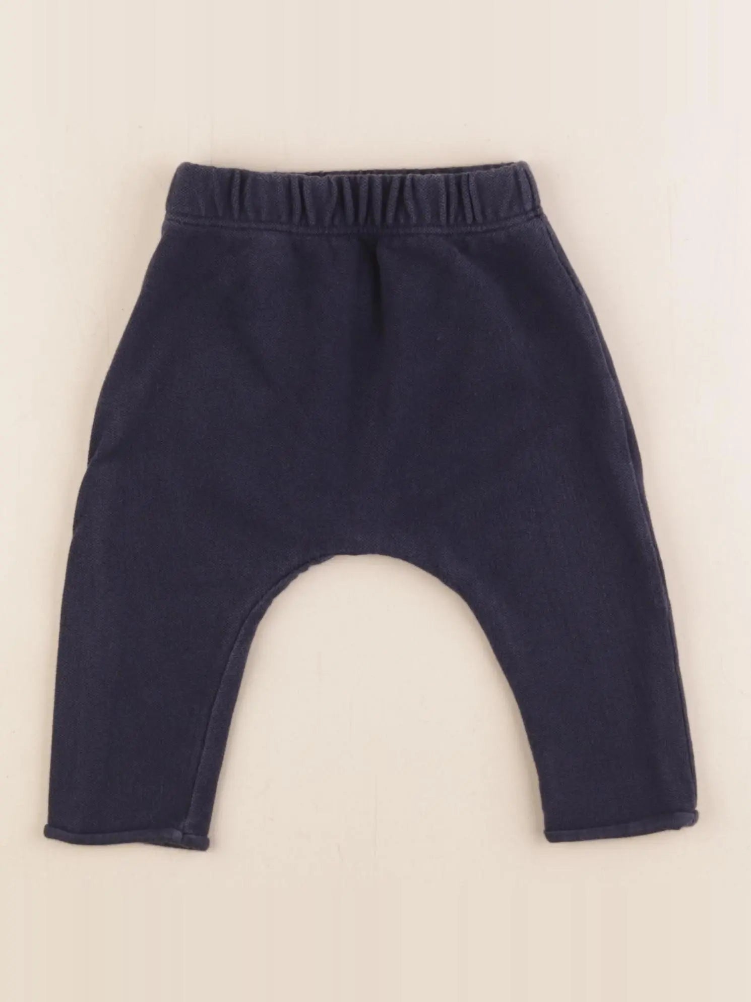 Petit Bateau - sarouel bleu - 6 mois