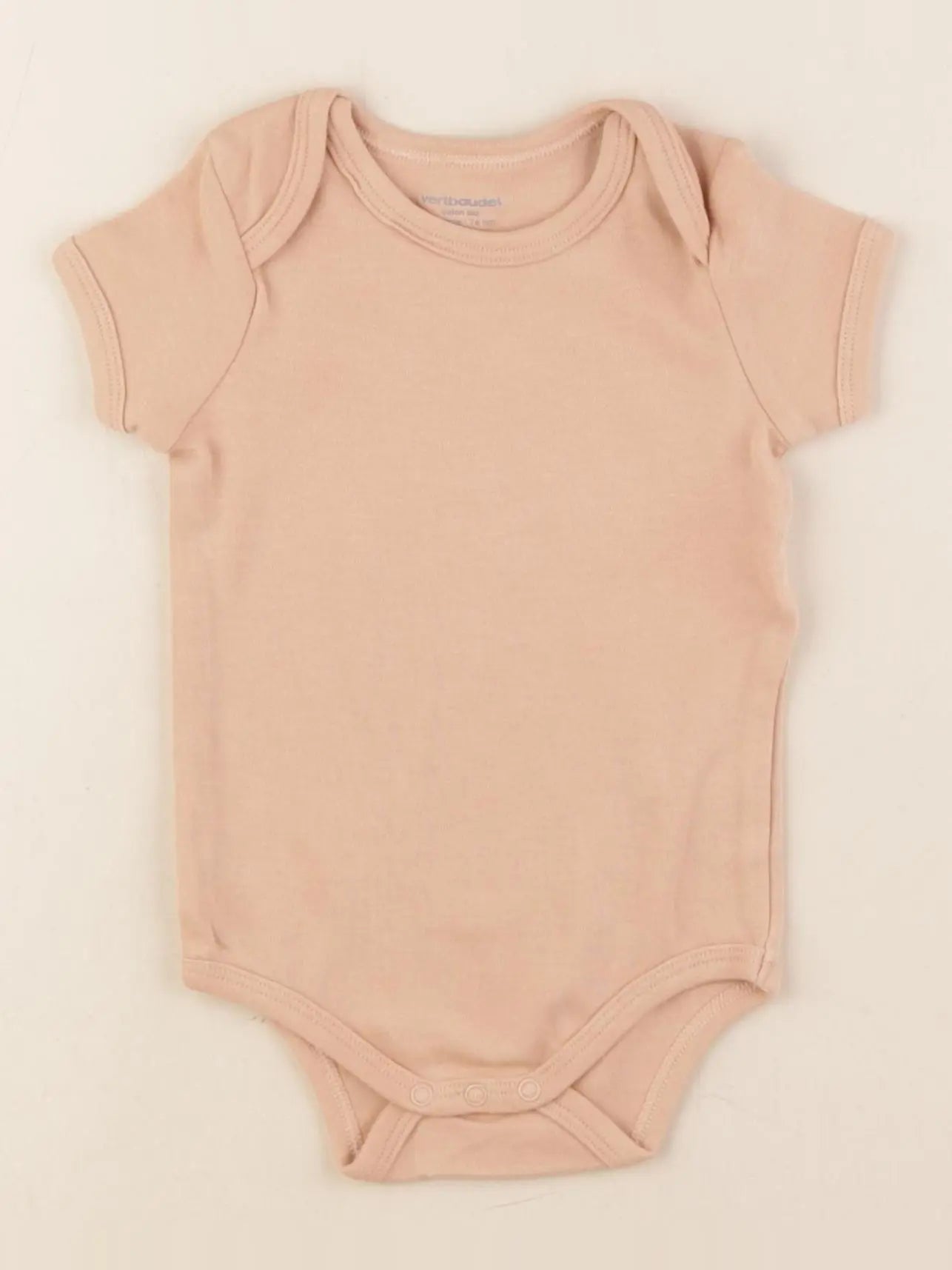Vertbaudet - body marron - 12 mois