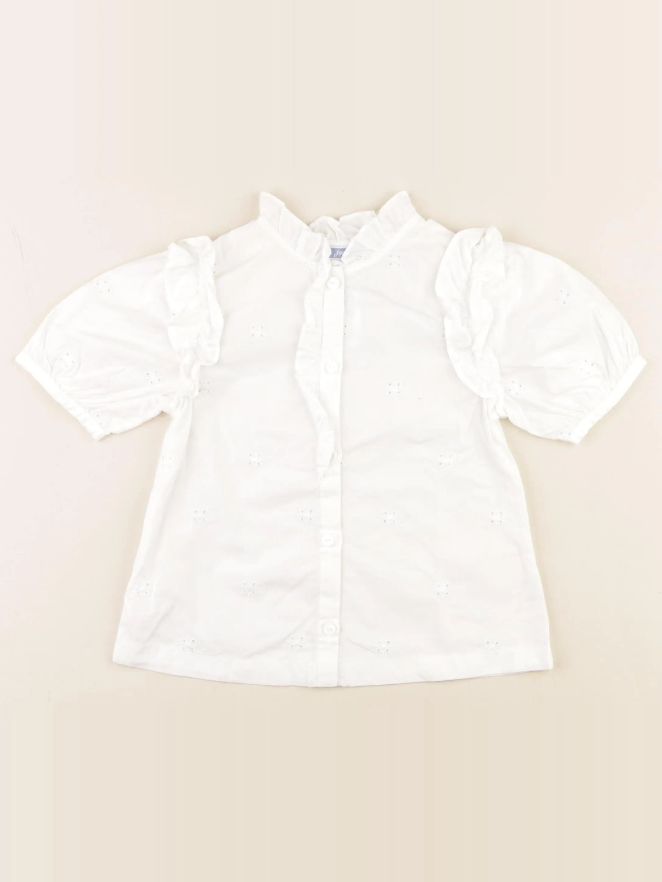 Jacadi - blouse blanc - 4 ans