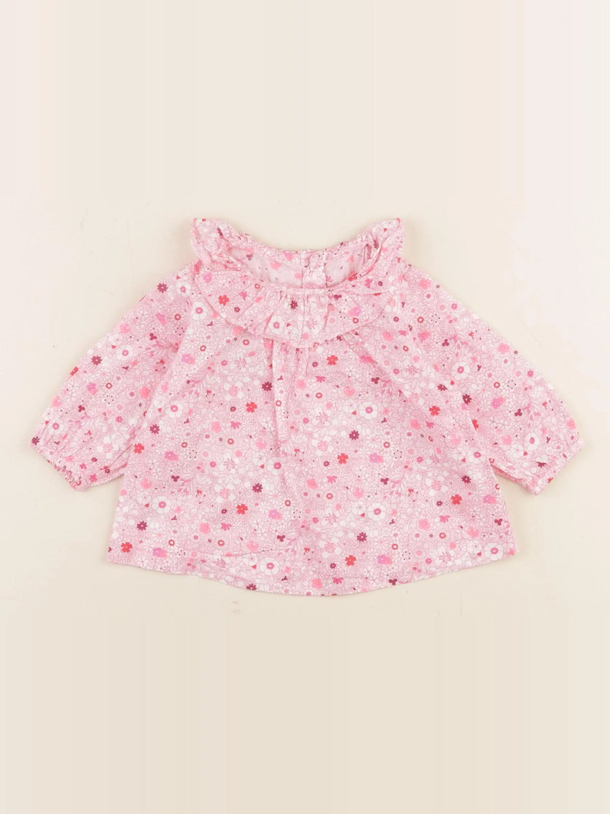 Jacadi - blouse liberty multicolore - 3 mois