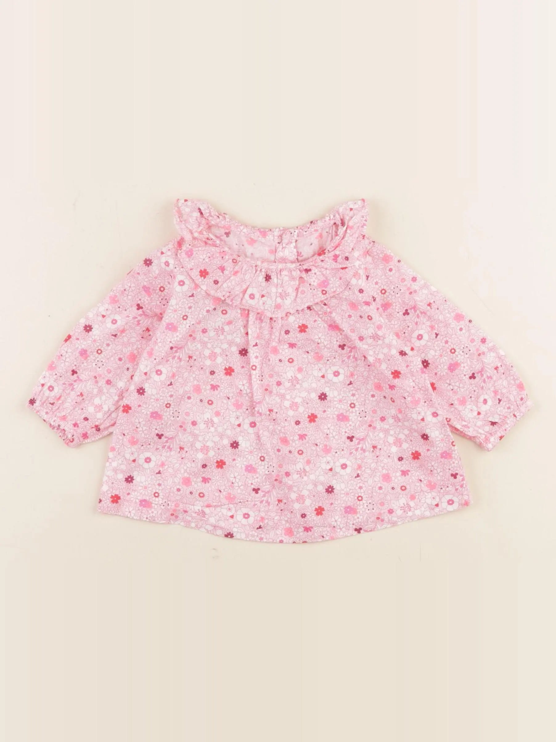 Jacadi - blouse liberty multicolore - 3 mois