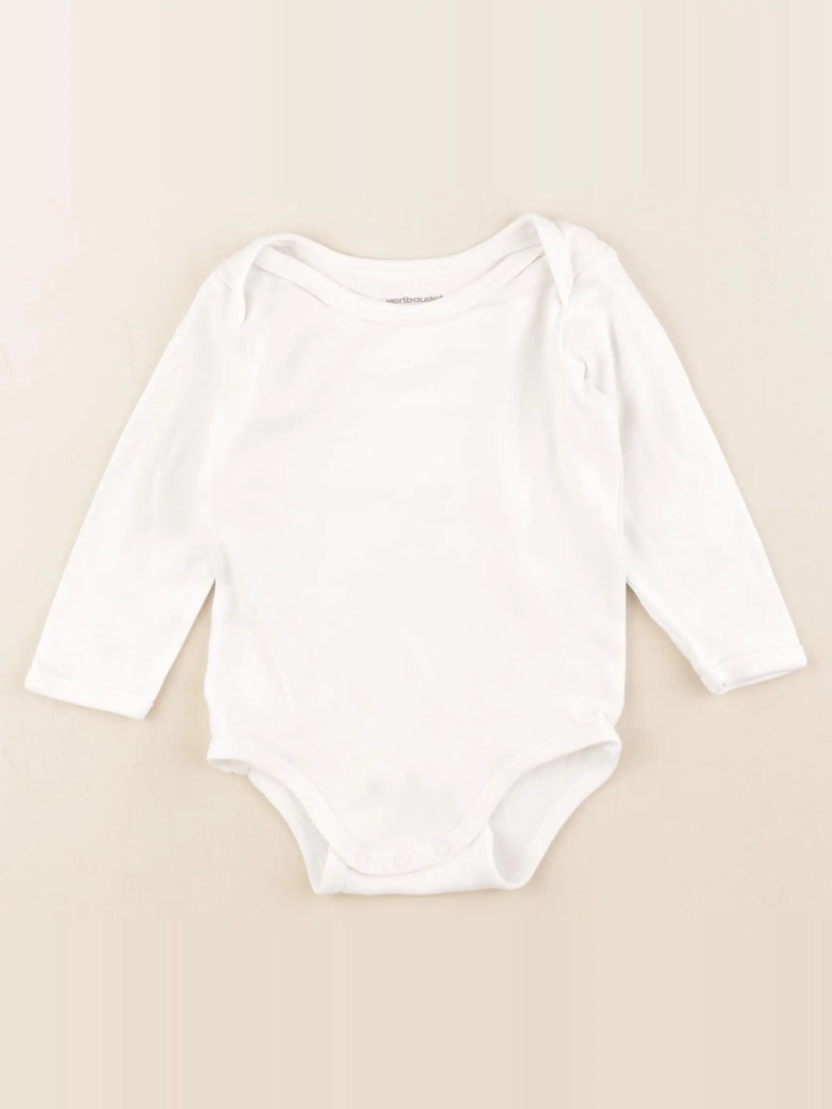 Vertbaudet - body blanc - 12 mois