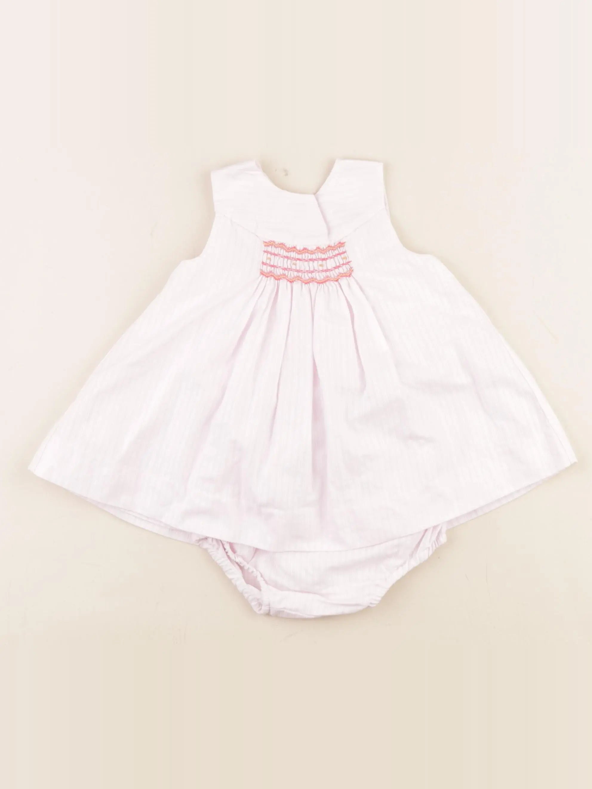 Jacadi - robe rose - 3 mois