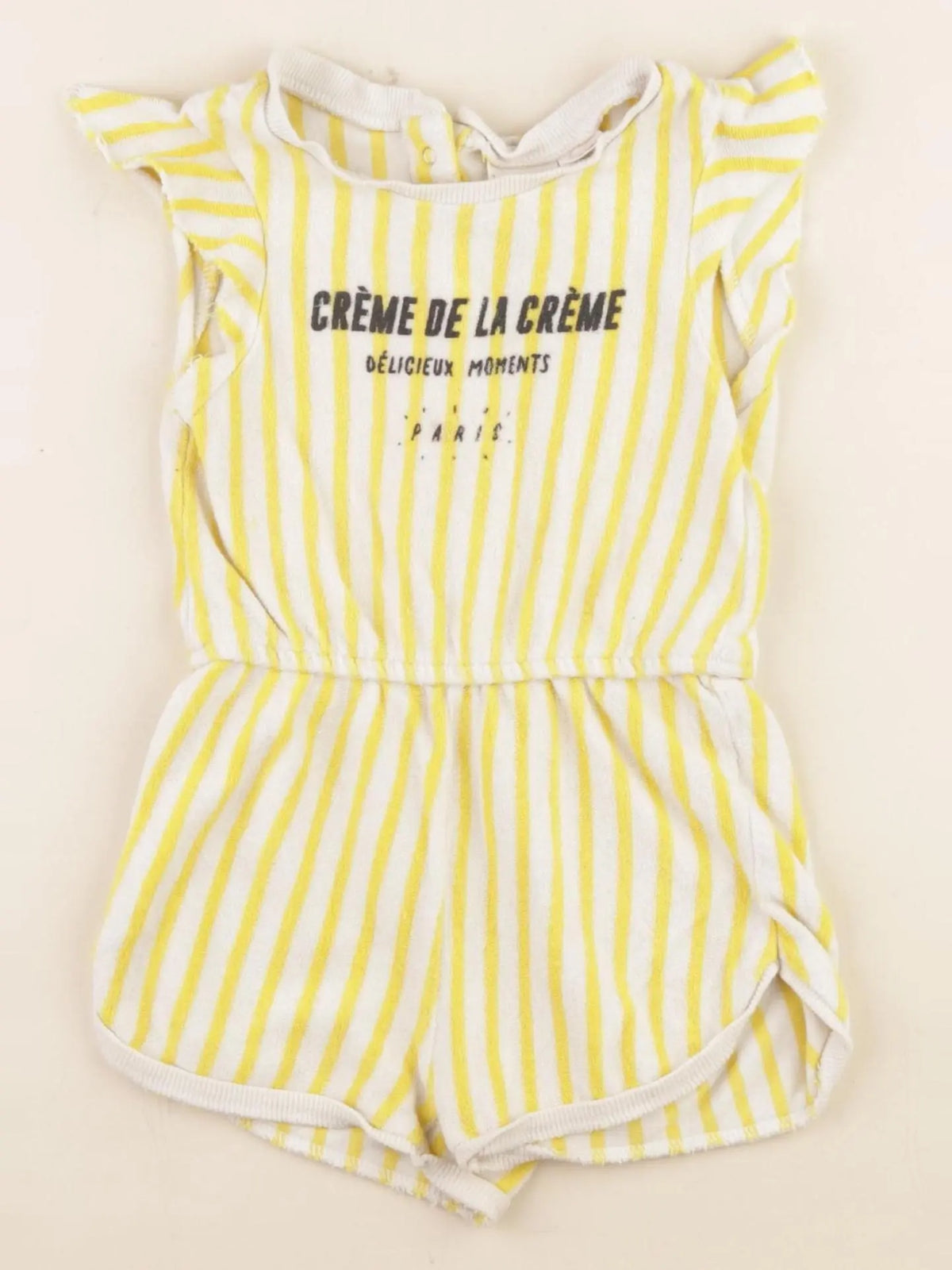 Zara - combinaison jaune - 18/24 mois