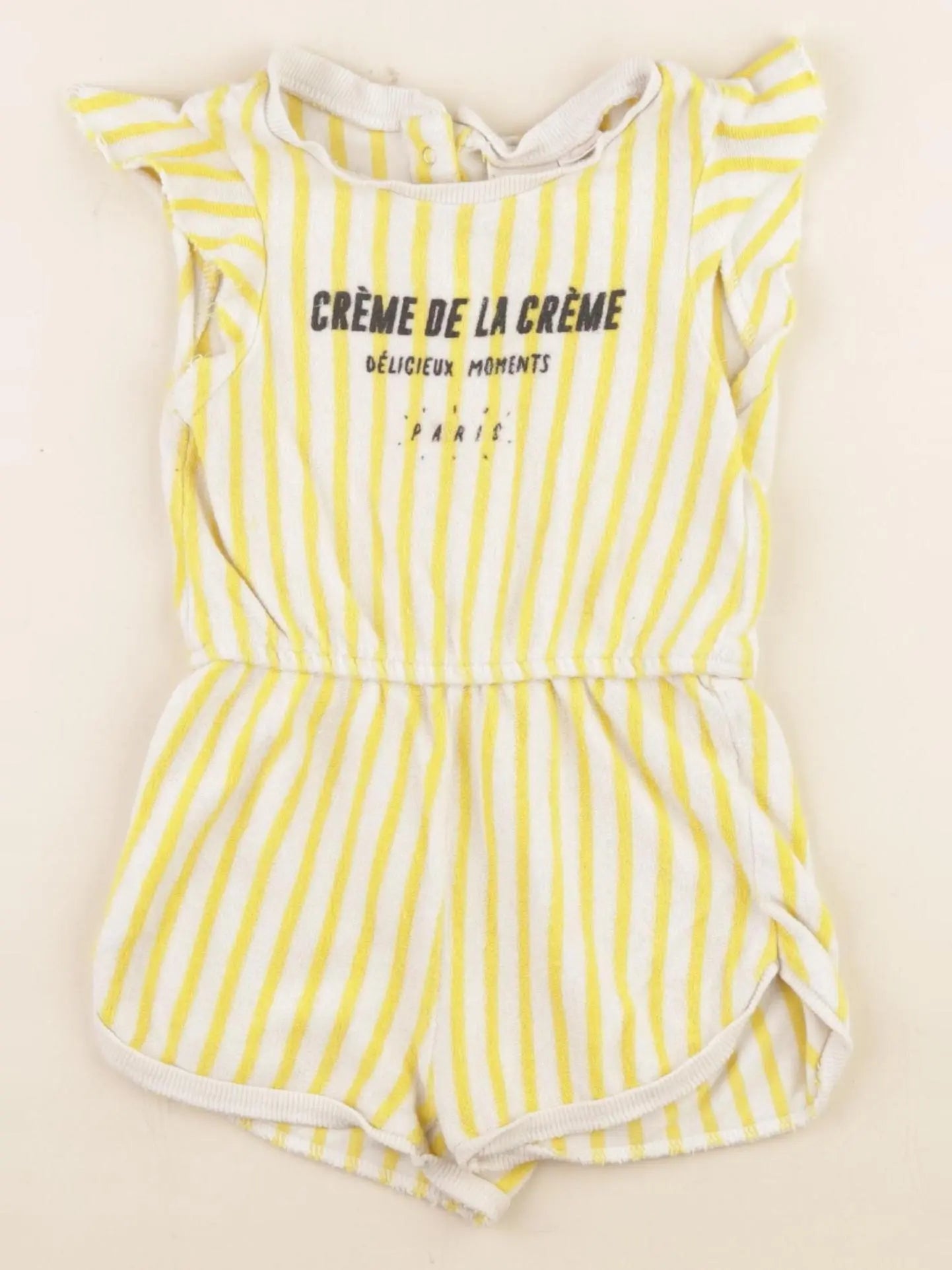 Zara - combinaison jaune - 18/24 mois