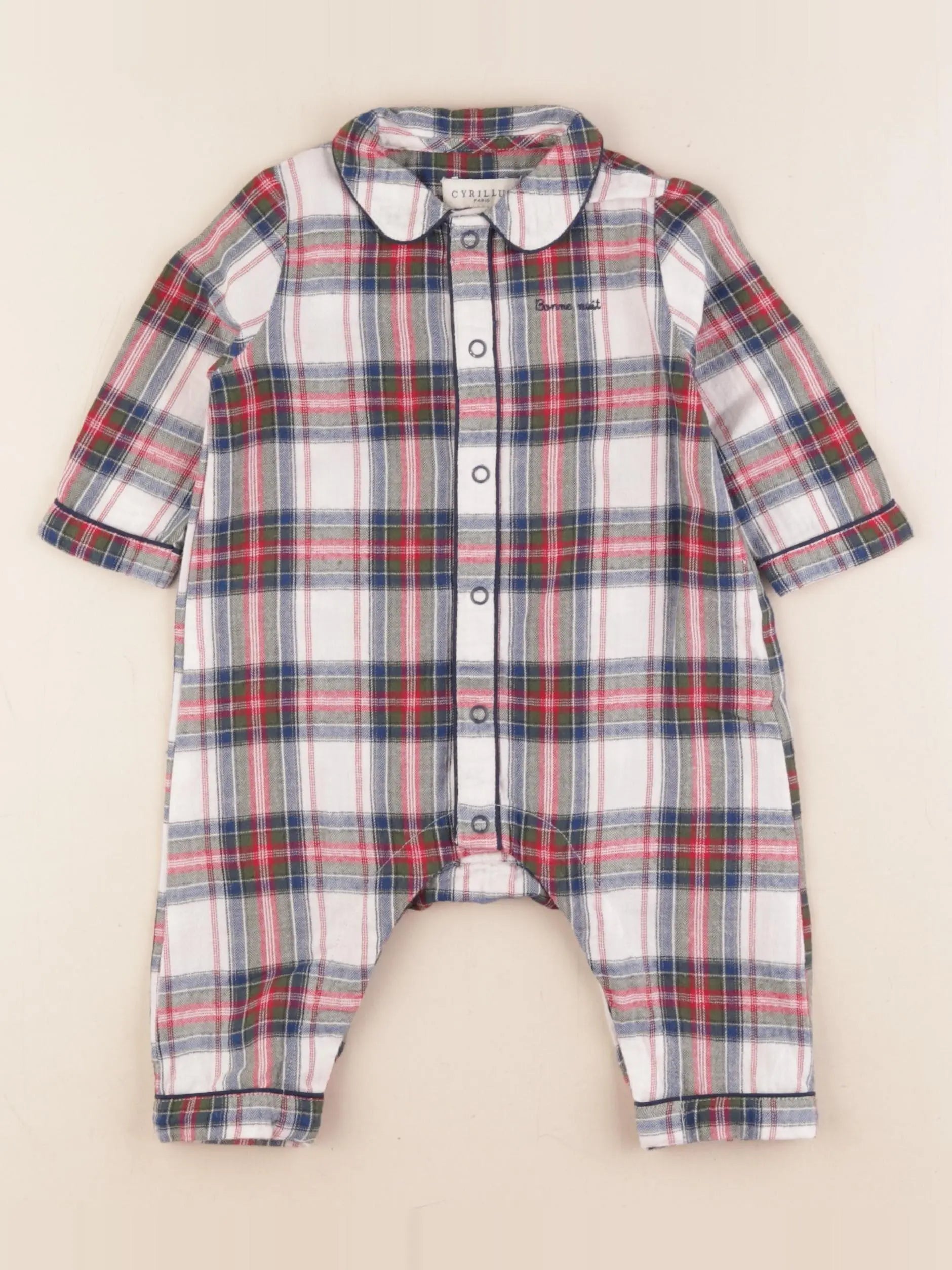 Cyrillus - pyjama coton multicolore - 6 mois