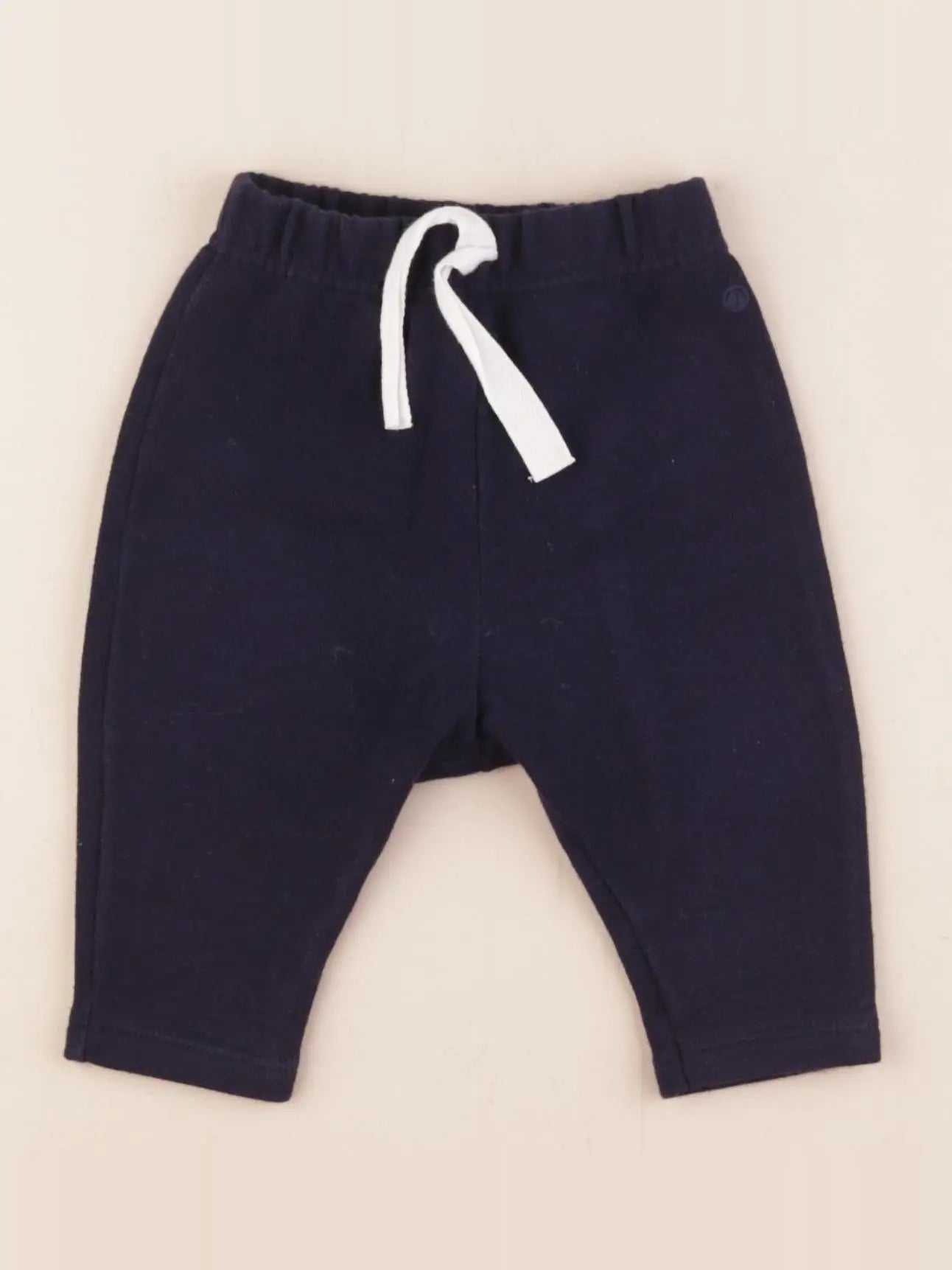 Petit Bateau - jogging bleu - 3 mois
