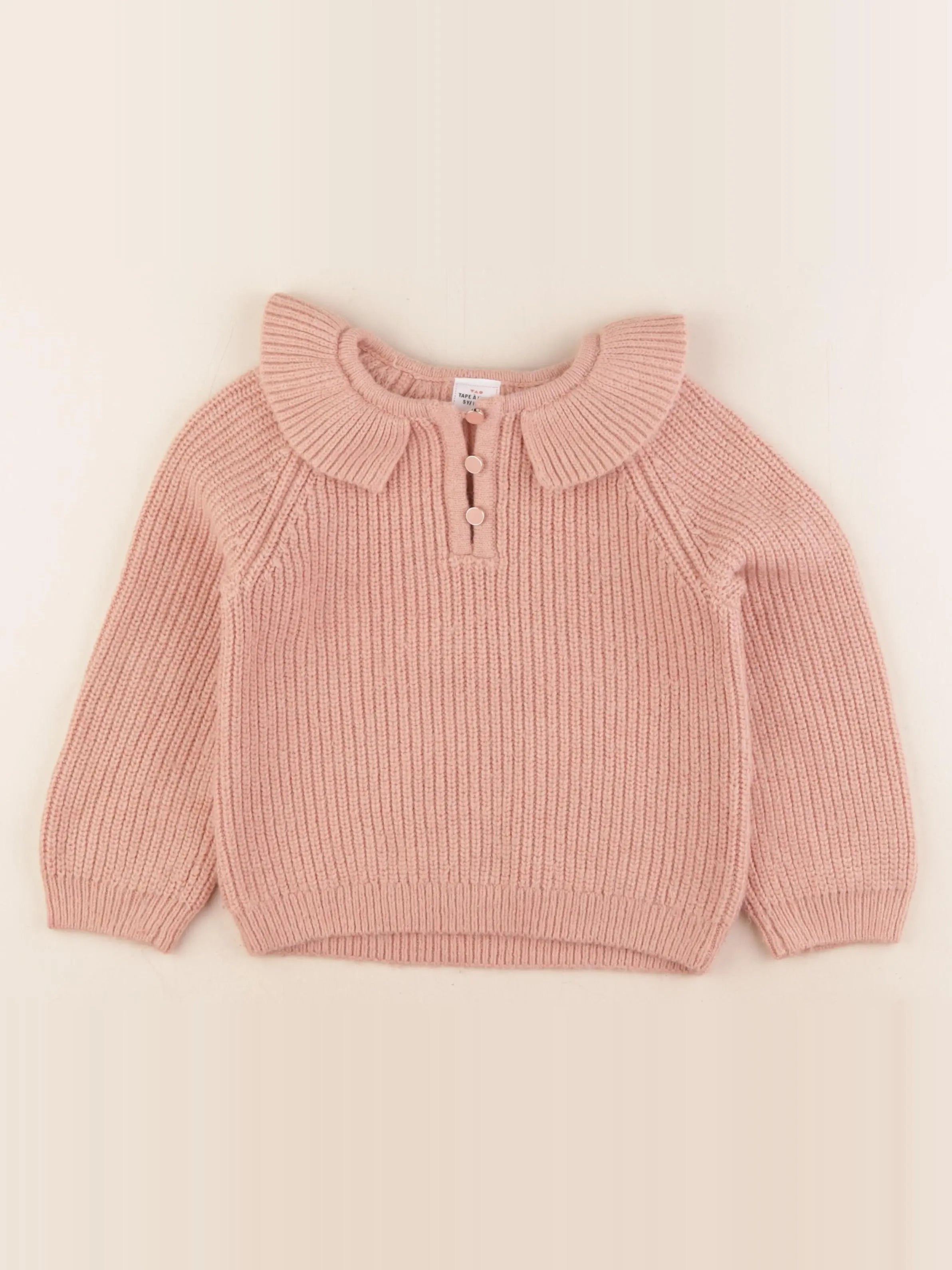 Tape à l'oeil - pull rose - 5 ans