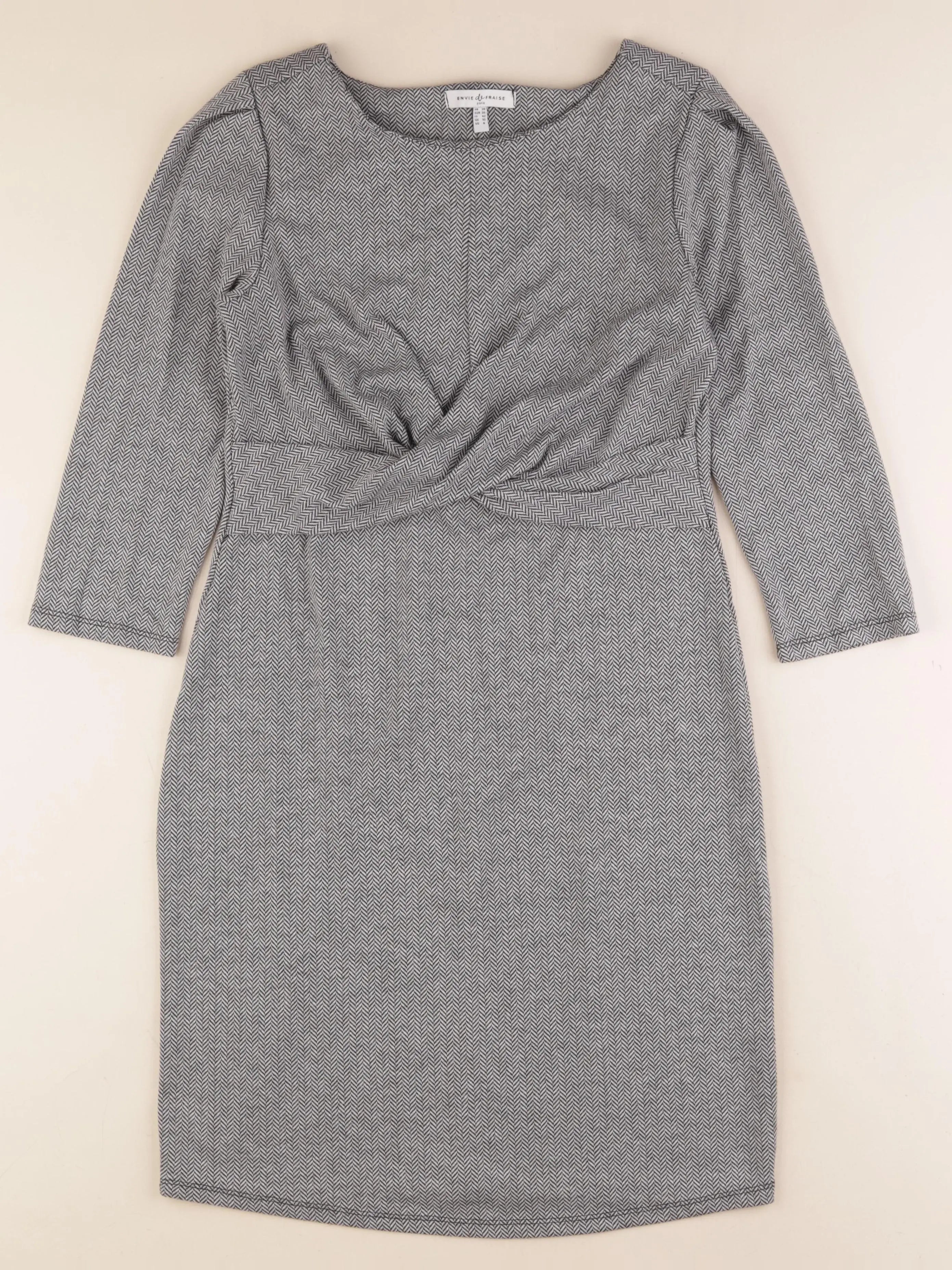 Envie de fraise - robe grossesse noir - 38