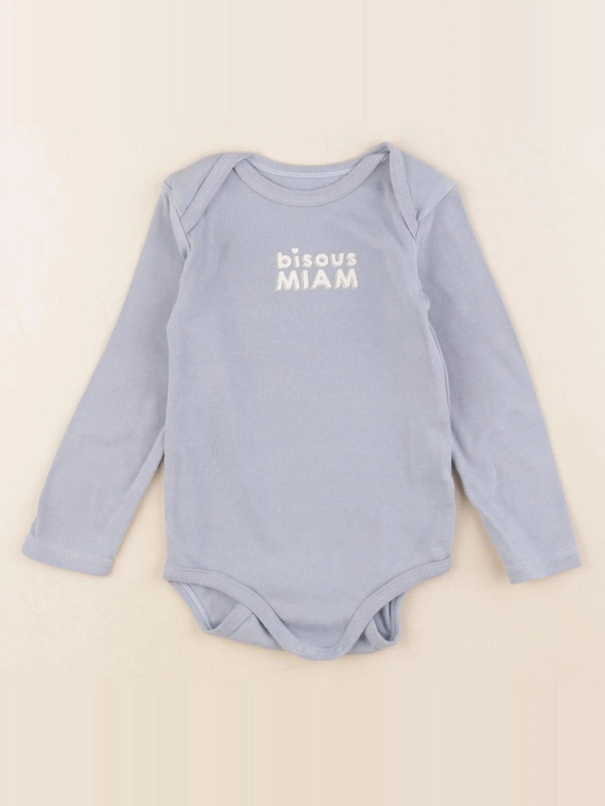 La Redoute - body bleu - 3 ans