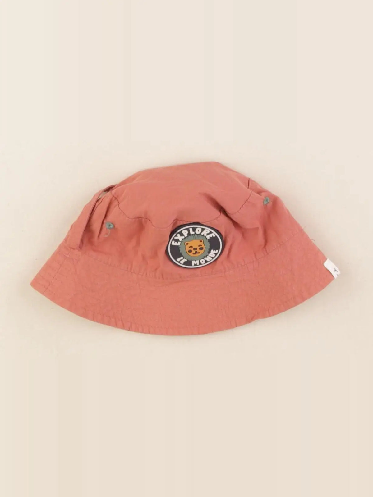 Tape à l'oeil - chapeau réversible orange, multicolore - 9/18 mois