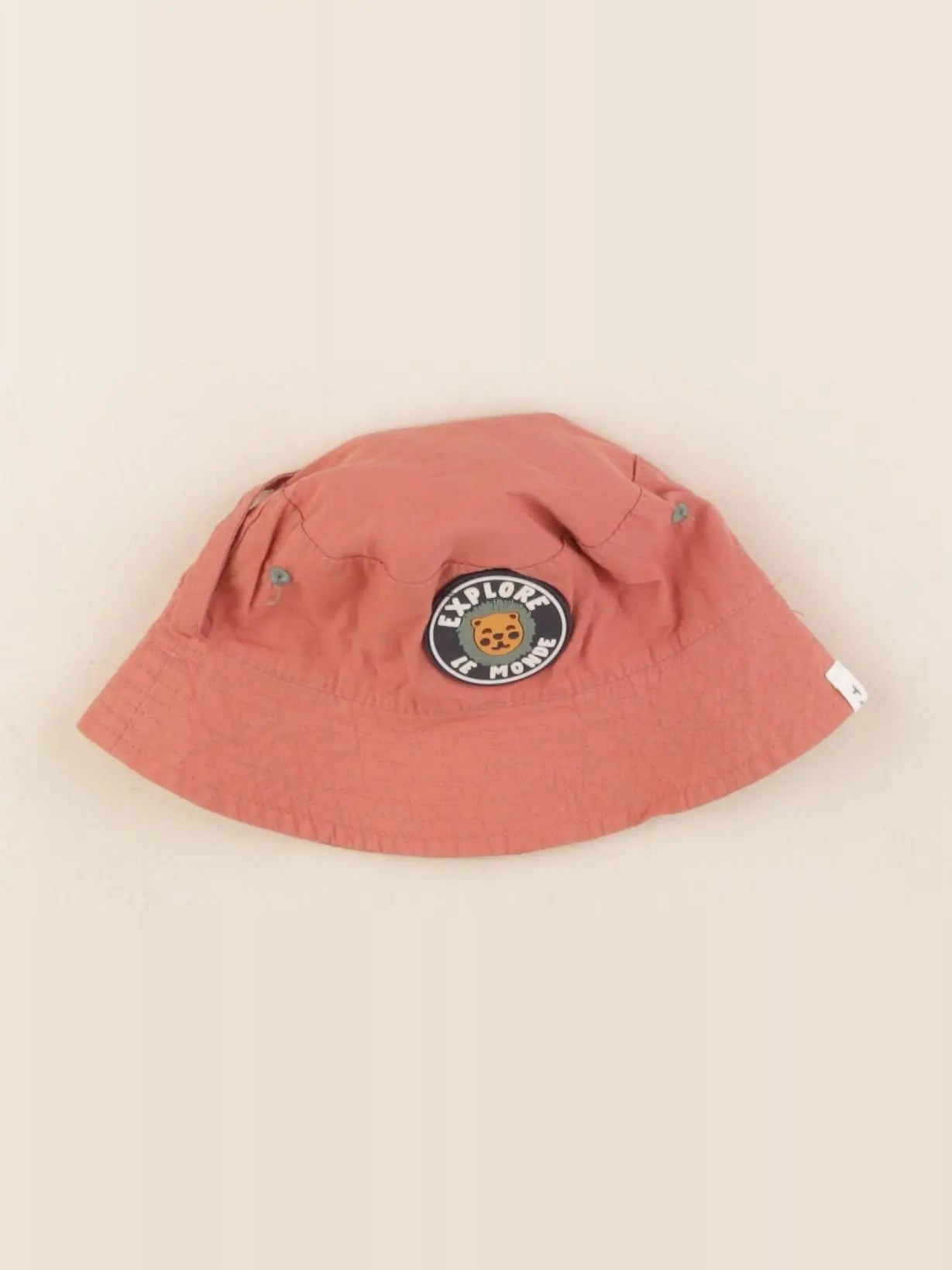 Tape à l'oeil - chapeau réversible orange, multicolore - 9/18 mois