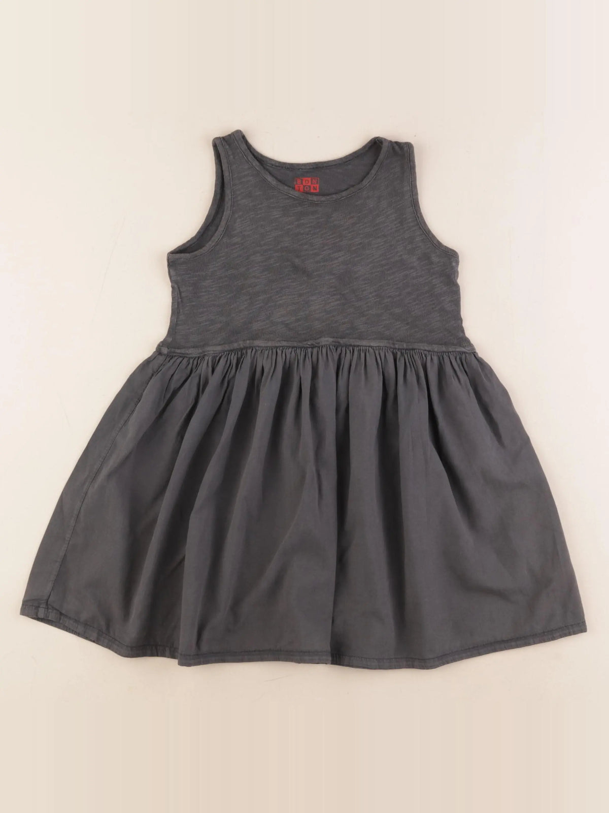 Bonton - robe gris - 4 ans