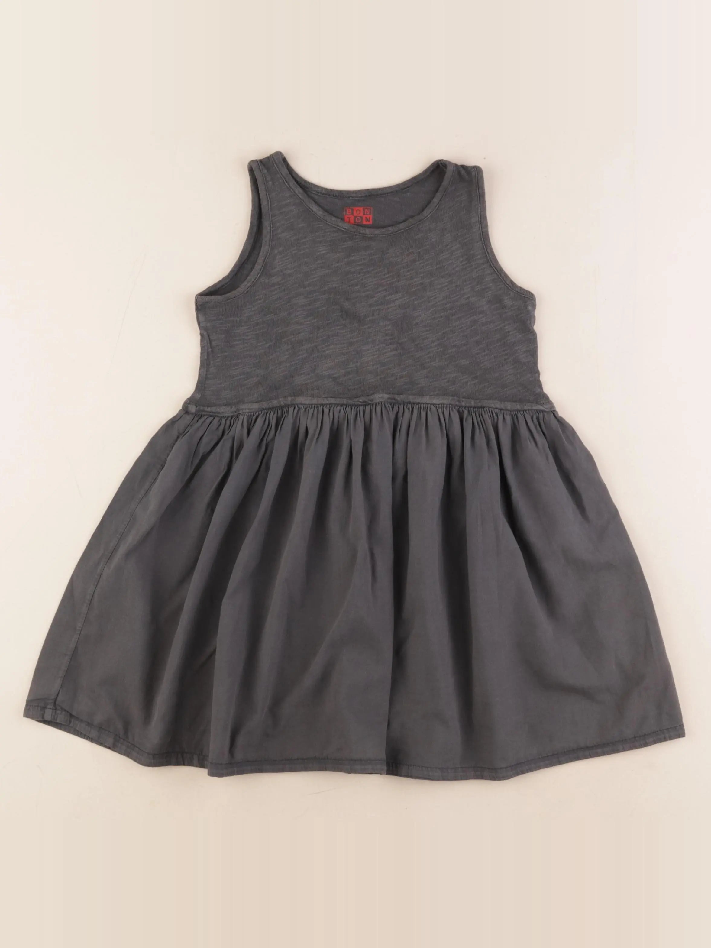 Bonton - robe gris - 4 ans