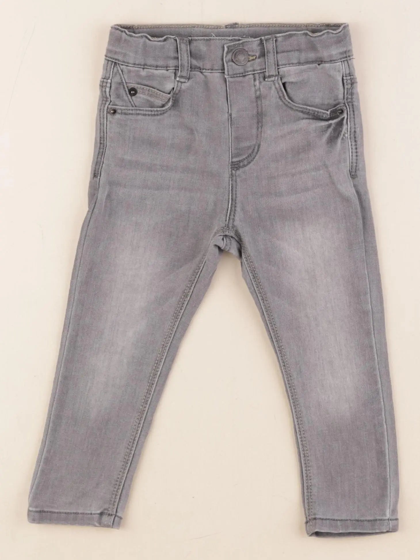 Zara - jean gris - 12/18 mois
