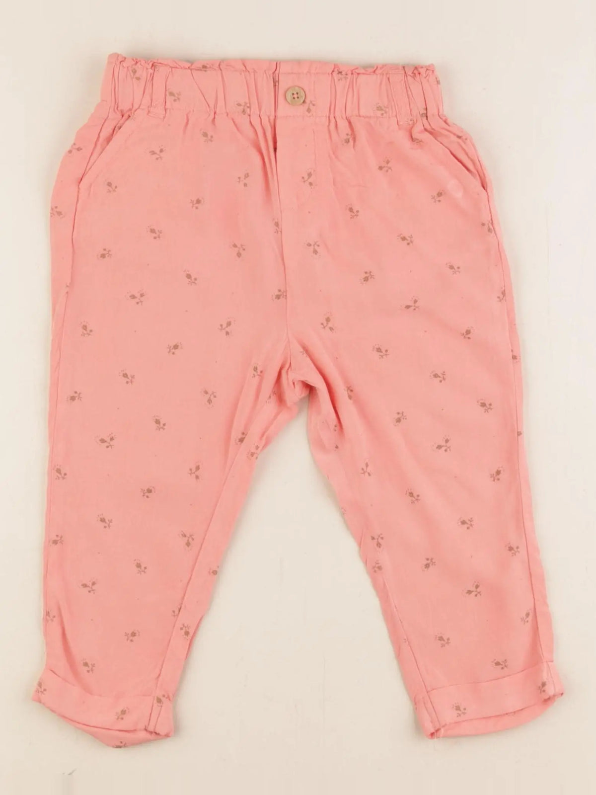 Vertbaudet - pantalon rose - 24 mois