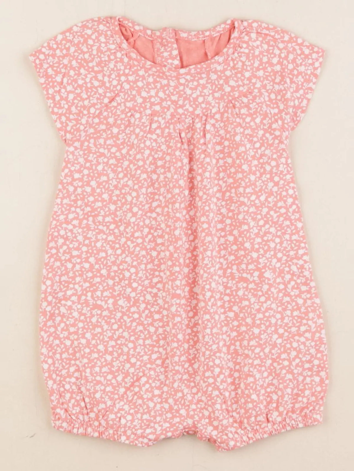 Vertbaudet - pyjama coton rose - 6 mois