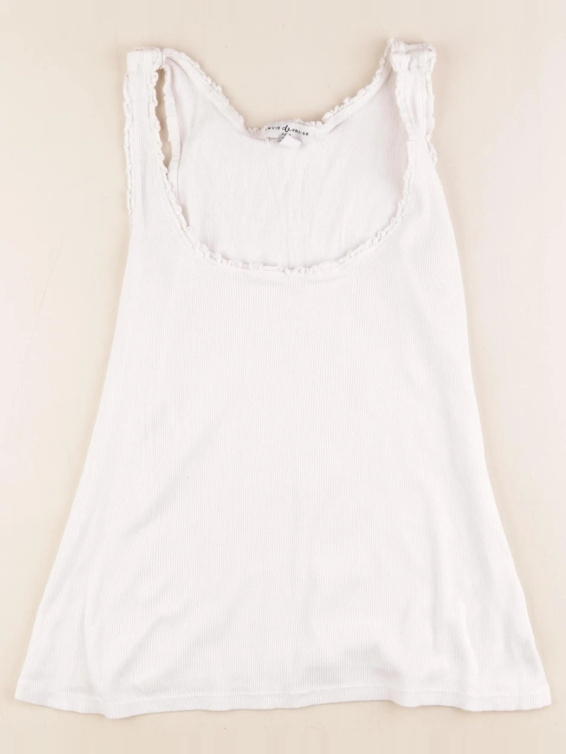 Envie de fraise - débardeur grossesse blanc - 38 à 40