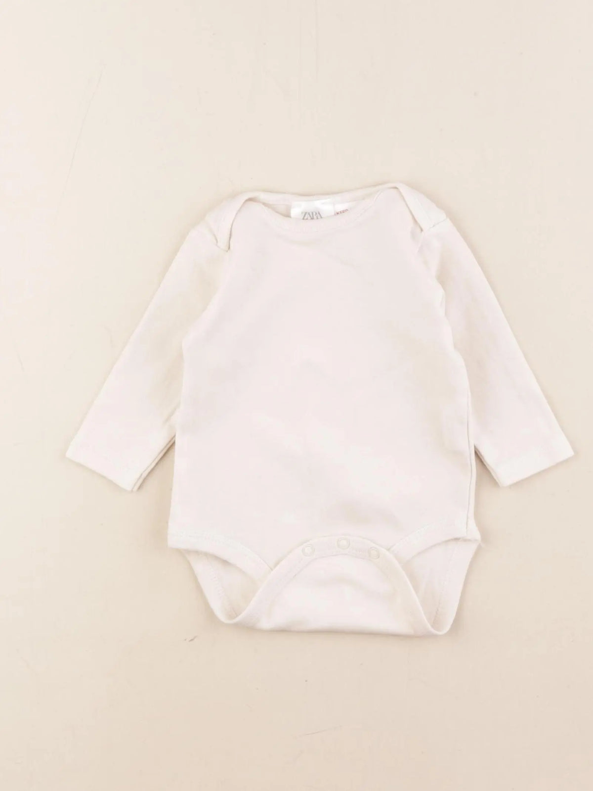 Zara - body beige - 3/6 mois