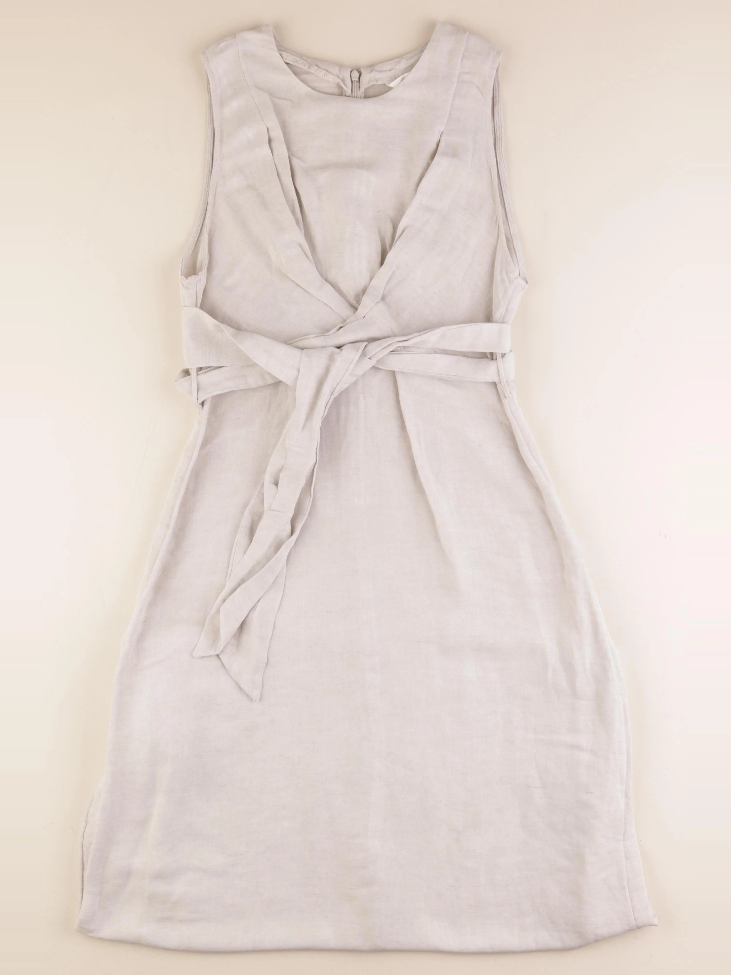 H&M - robe grossesse beige - s